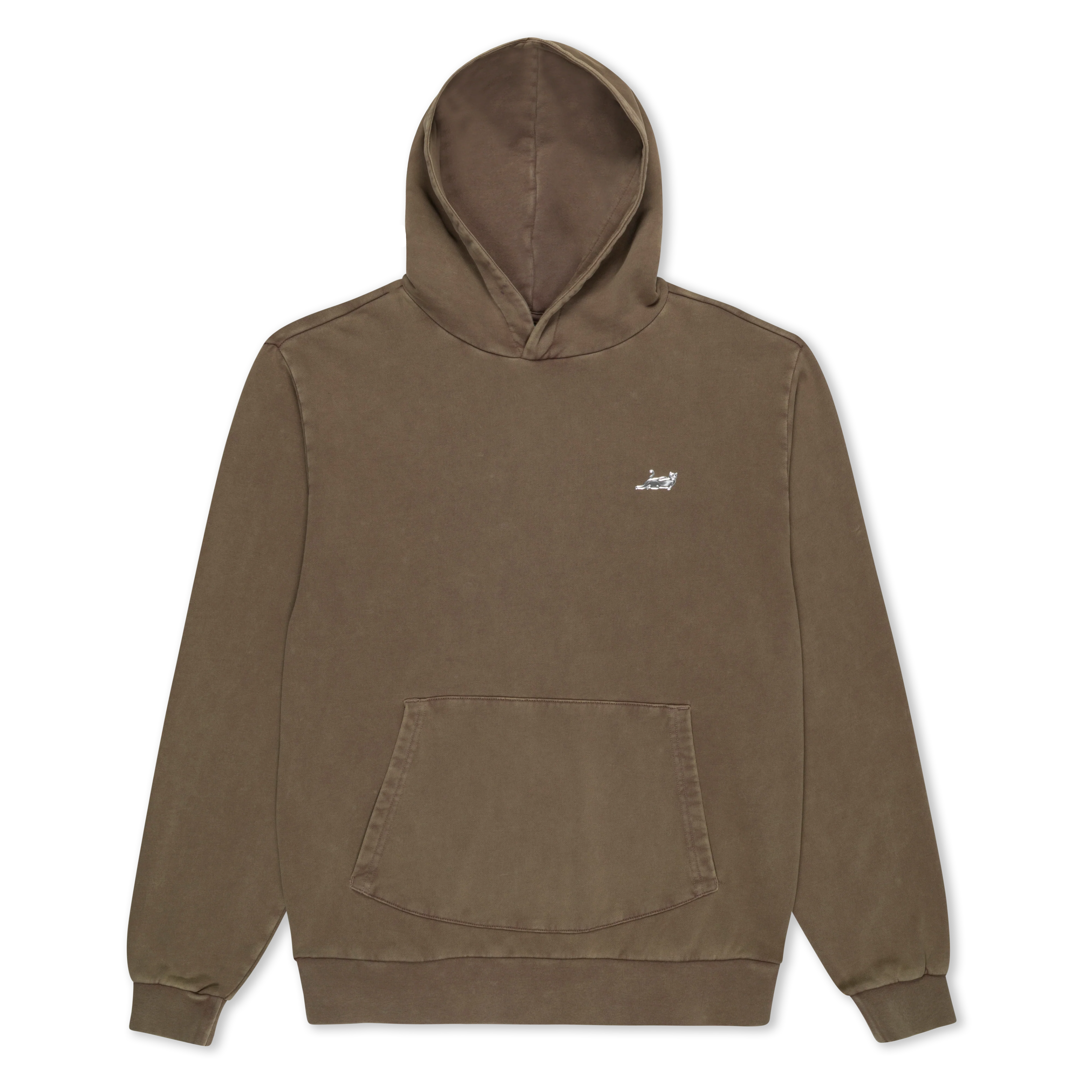 Castanza Hoodie (Brown Vintage Wash)