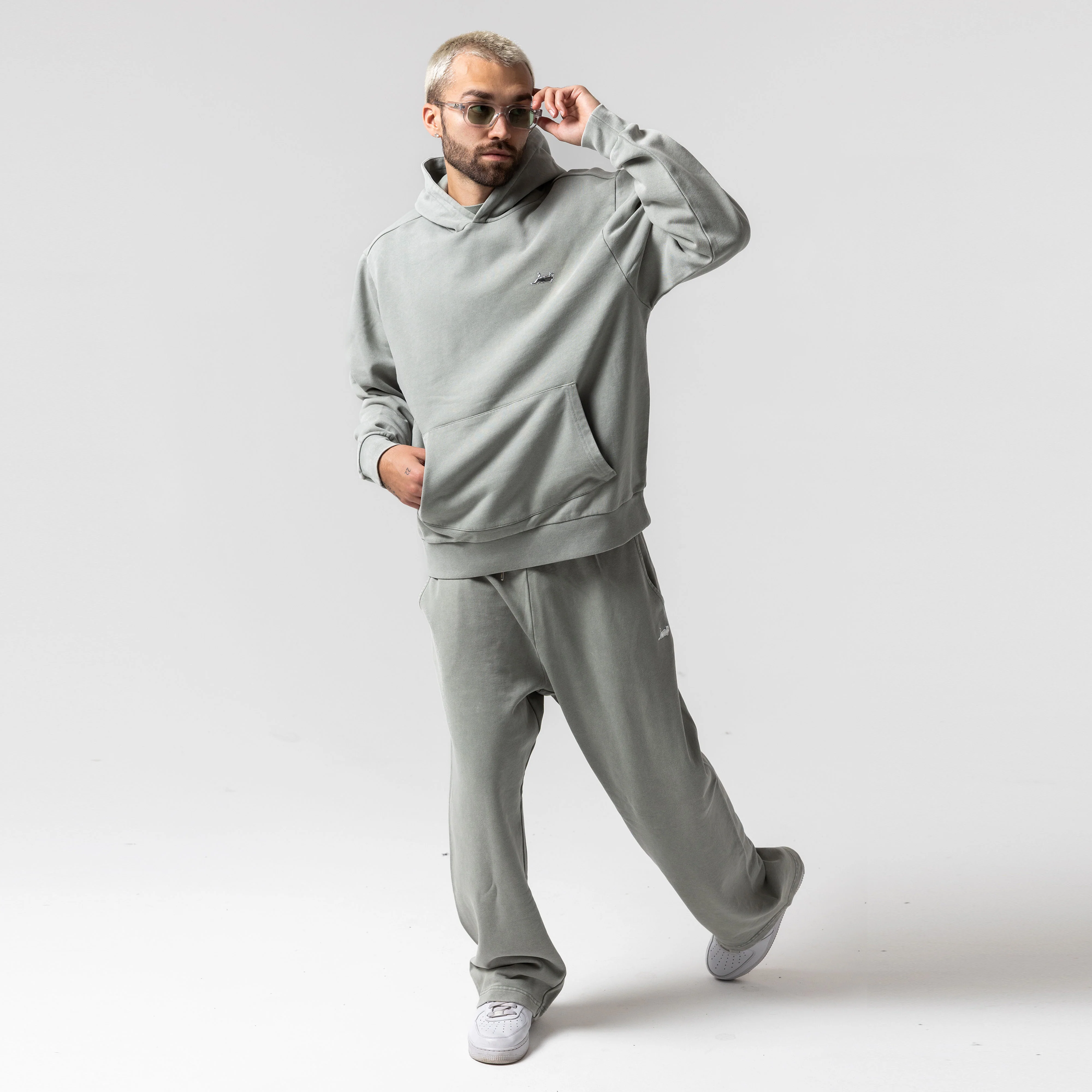 Castanza Hoodie (Sage Vintage Wash) - Image 5