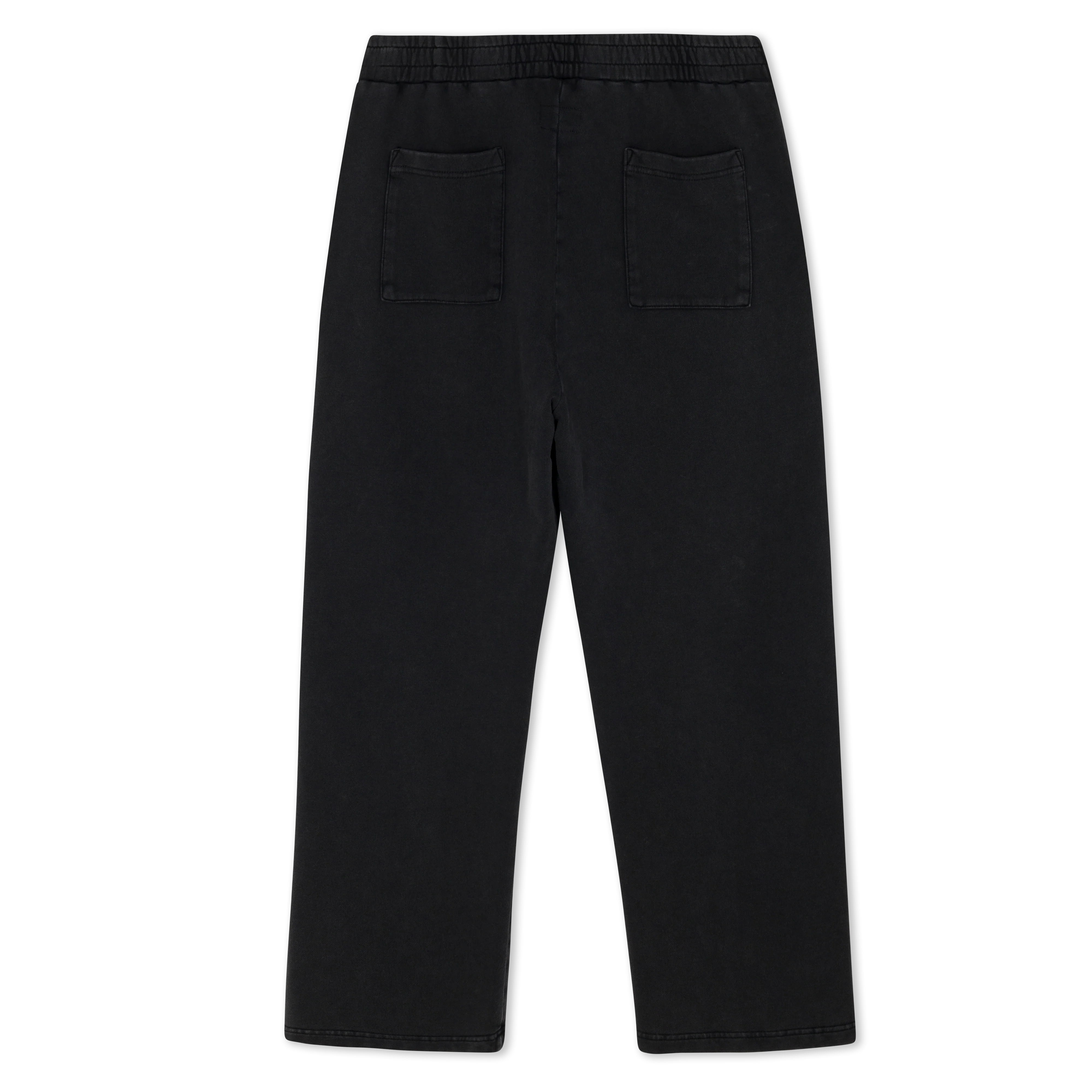 Castanza Straight Leg Sweatpants (Black Vintage Wash) - Image 4