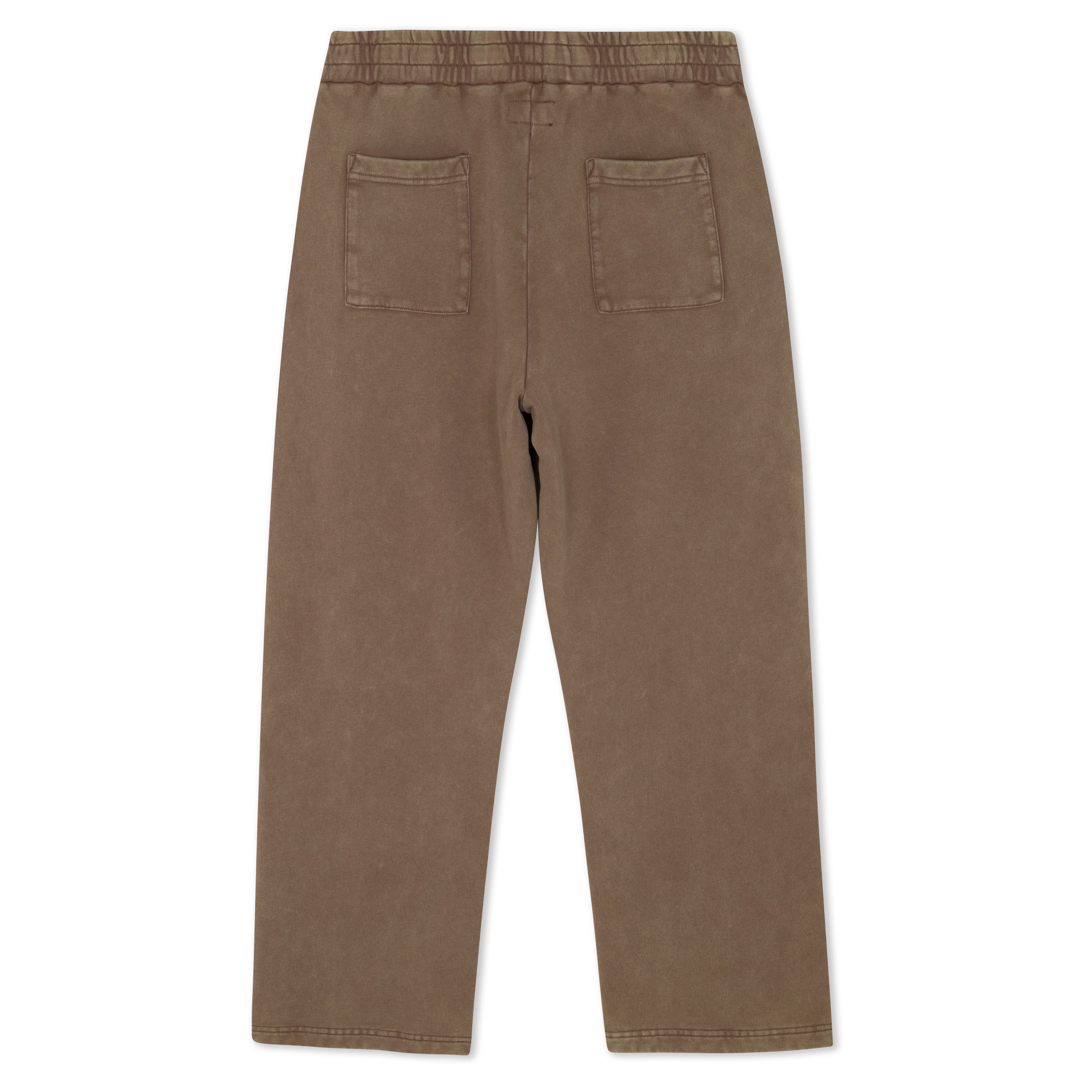 Castanza Straight Leg Sweatpants (Brown Vintage Wash) - Image 4