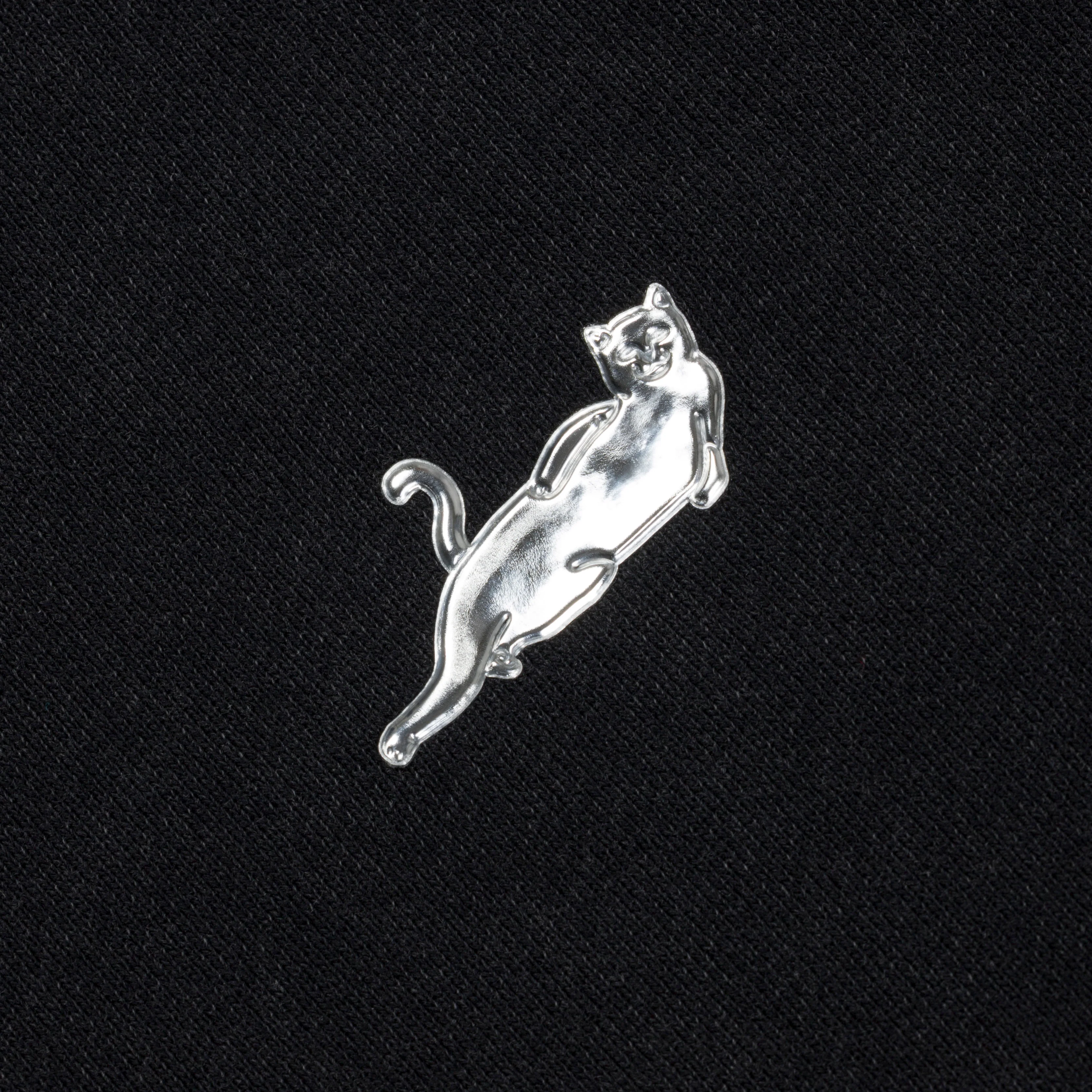 Castanza Zip Up Hoodie (Black Vintage Wash) - Image 3