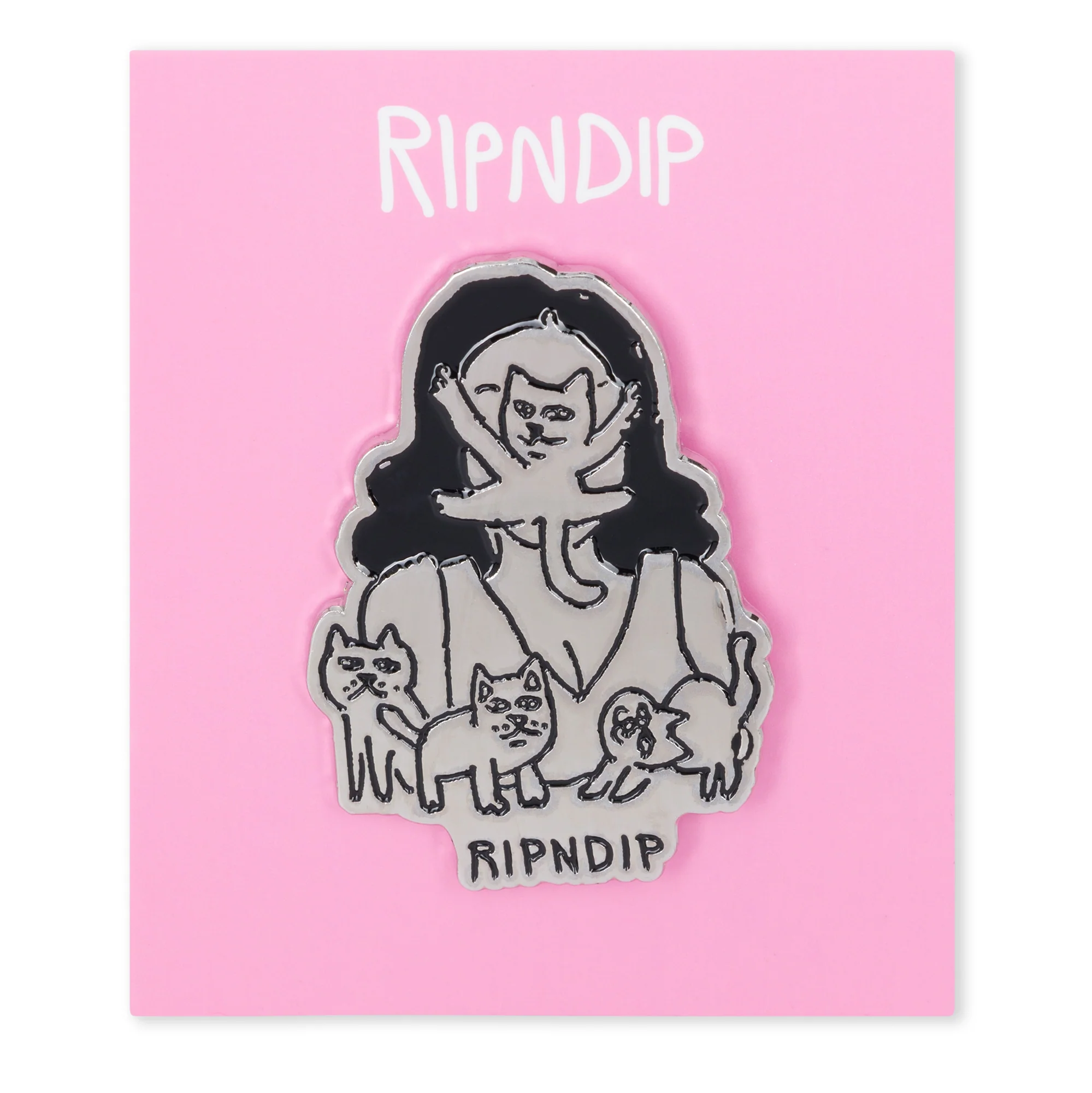 Cat Lady Pin (Multi) - Image 2