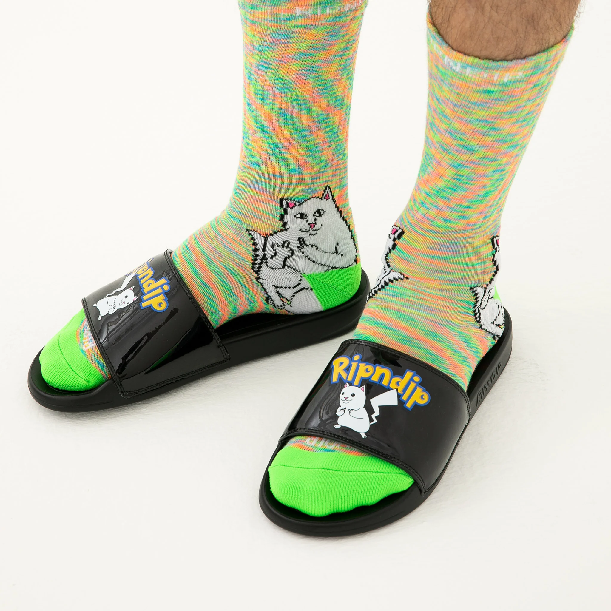Catch Em All Slides (Black) - Image 2