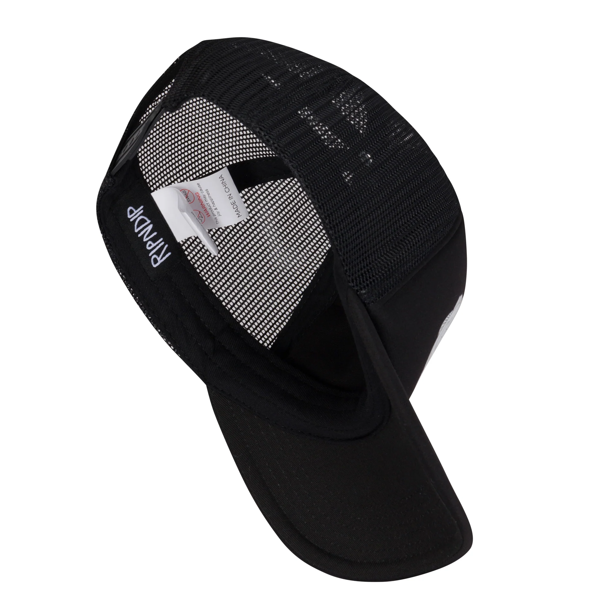 Catfish Trucker Hat (Black) - Image 4