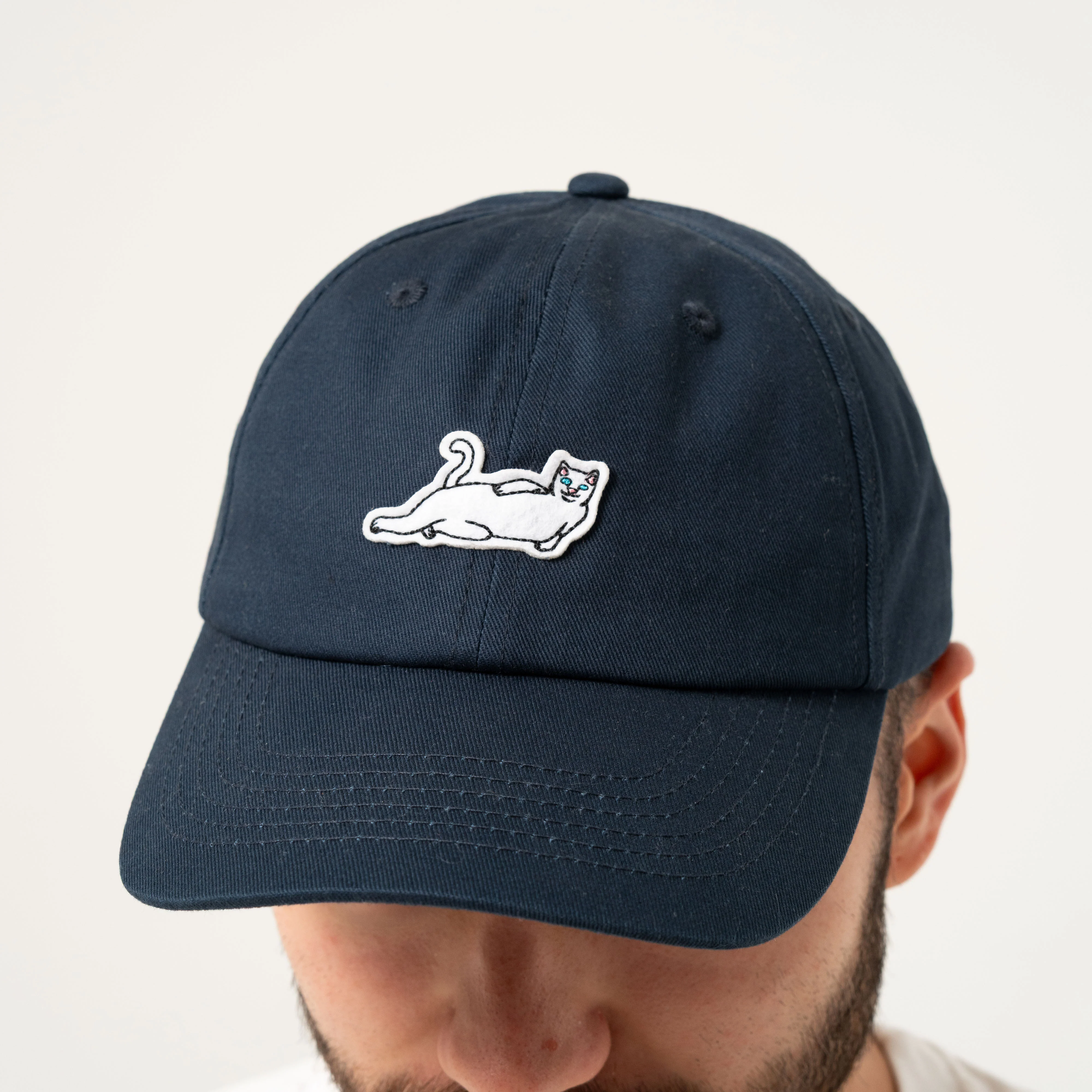 Catstanza Dad Hat (Navy) - Image 2