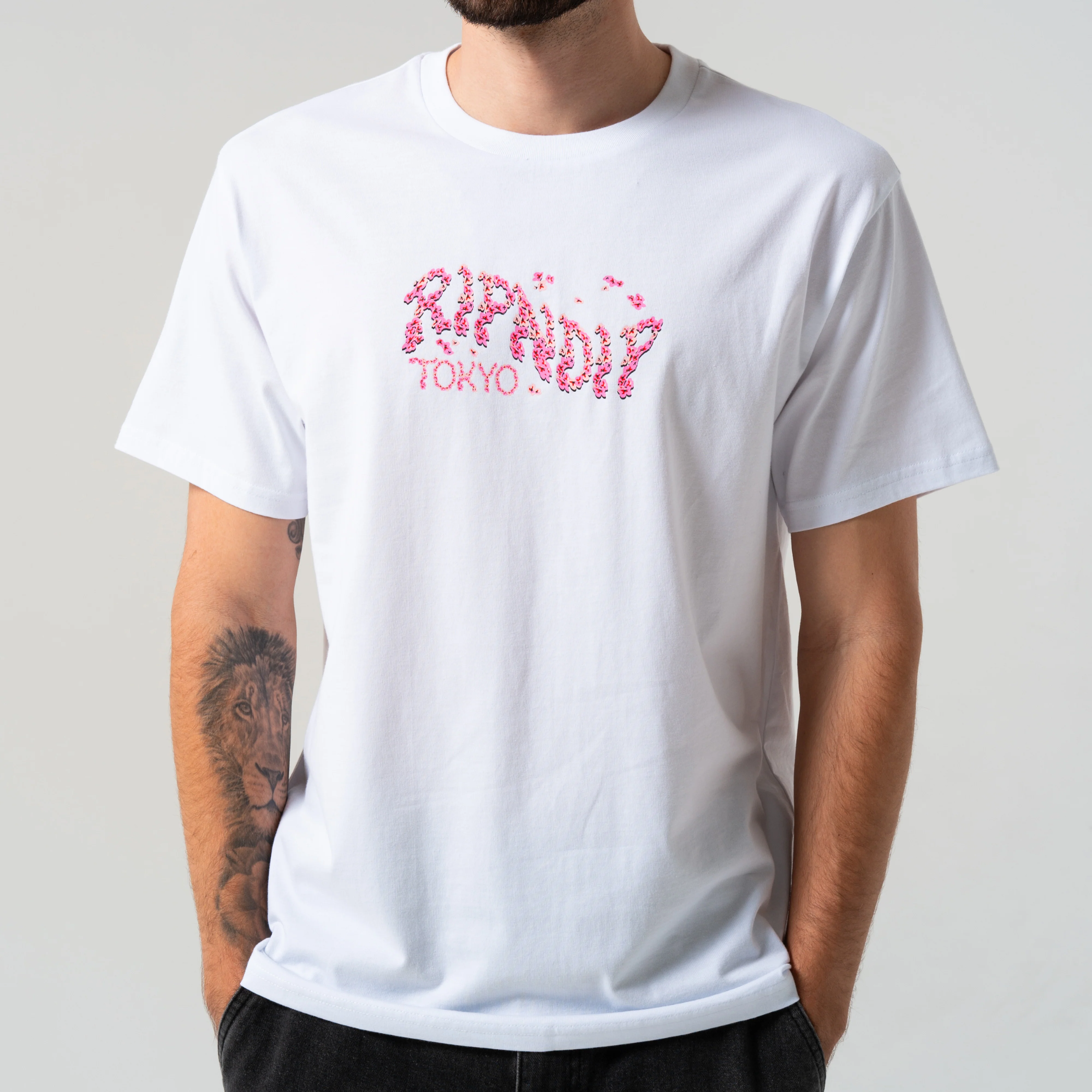 Cherry Blossom Tee (White) - Image 2