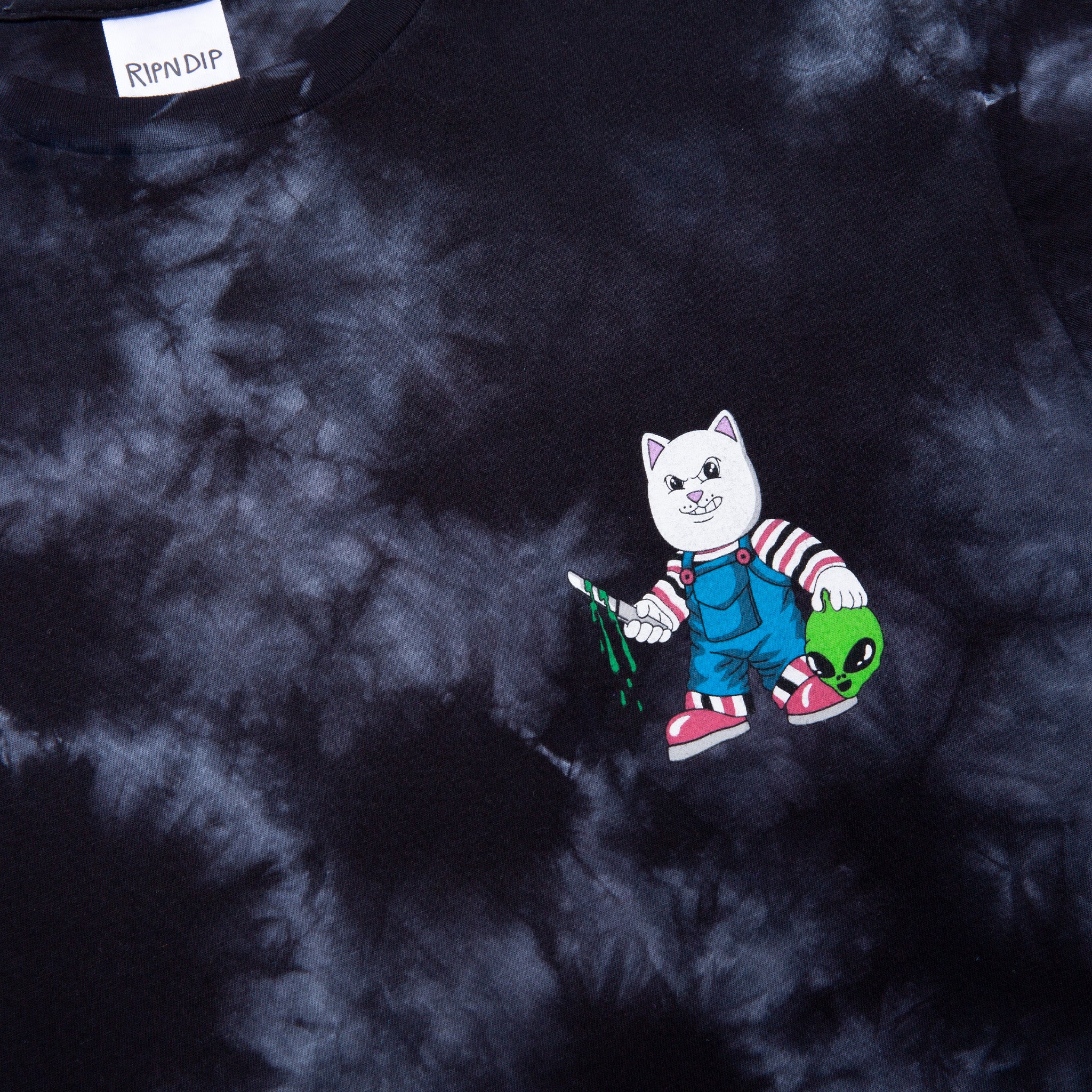 Childs Play Tee (Black Lightning Wash) - Image 4