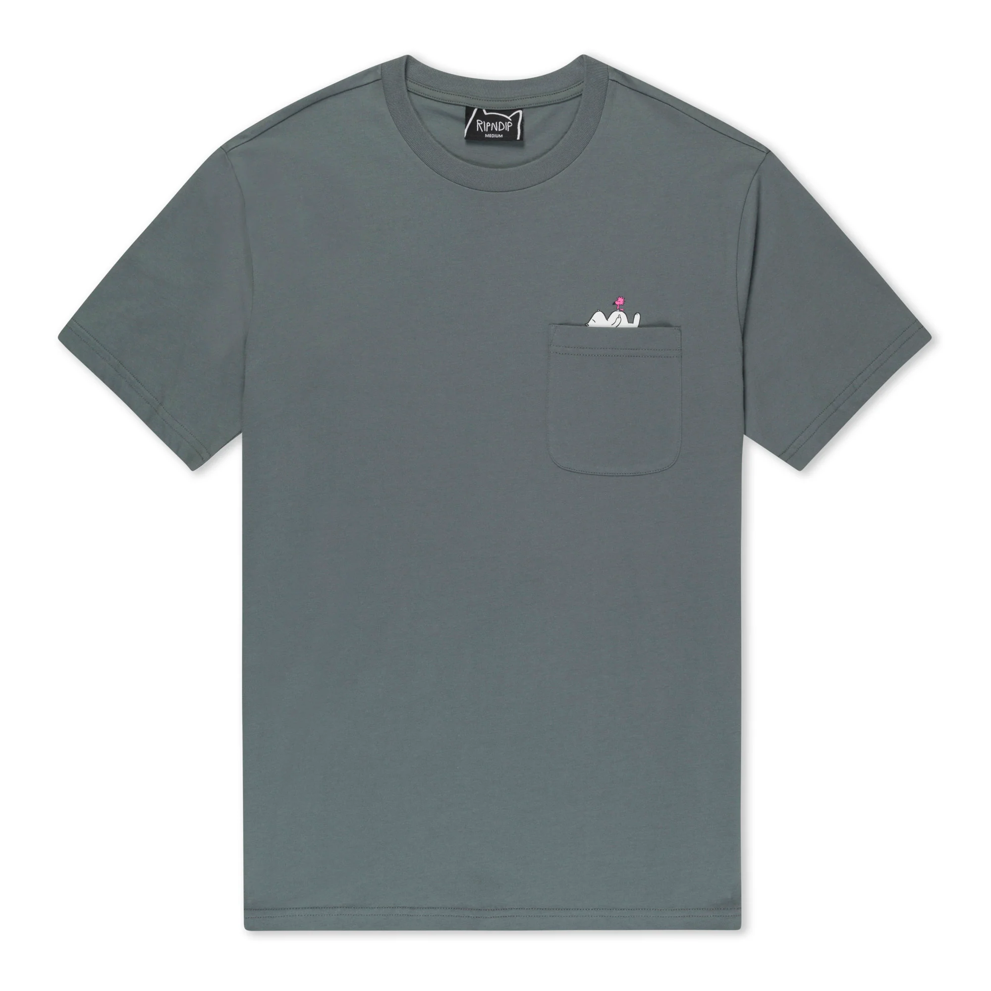 Christmas Nerm Pocket Tee (Charcoal) - Image 3
