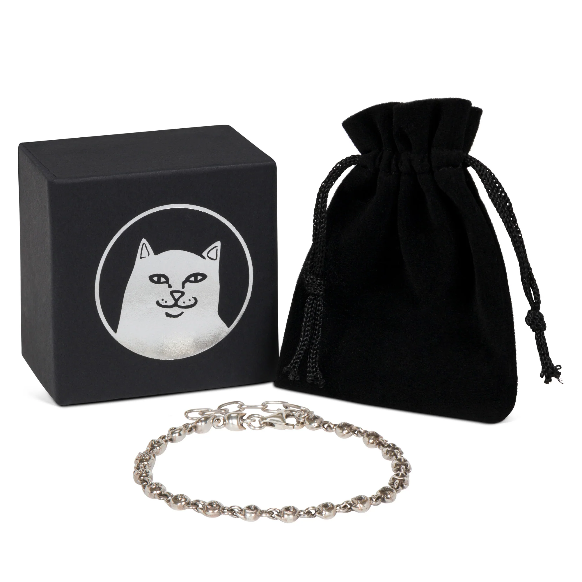 Chrome Kitty Bracelet (Silver) - Image 4