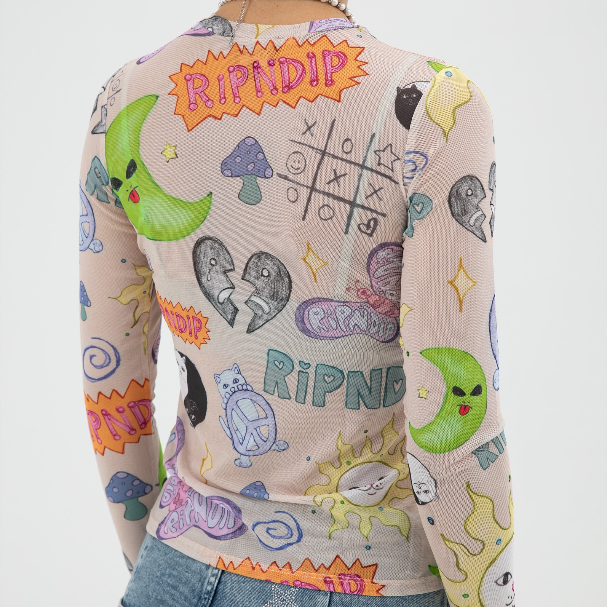 Circo Loco Mesh Long Sleeve (Multi) - Image 3