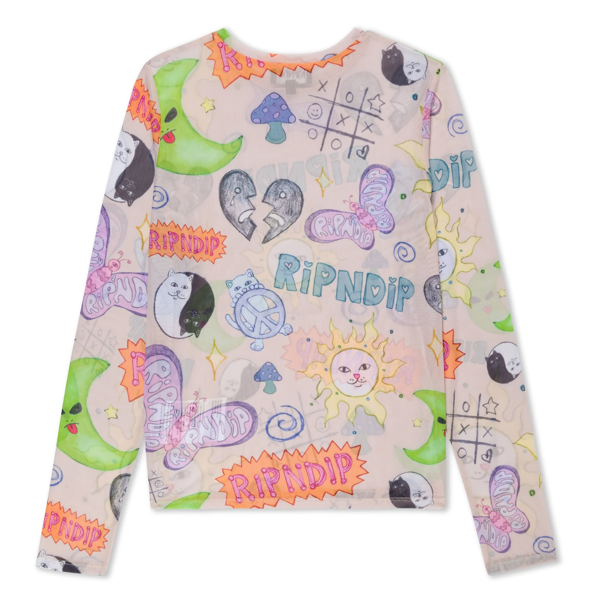 Circo Loco Mesh Long Sleeve (Multi) - Image 4