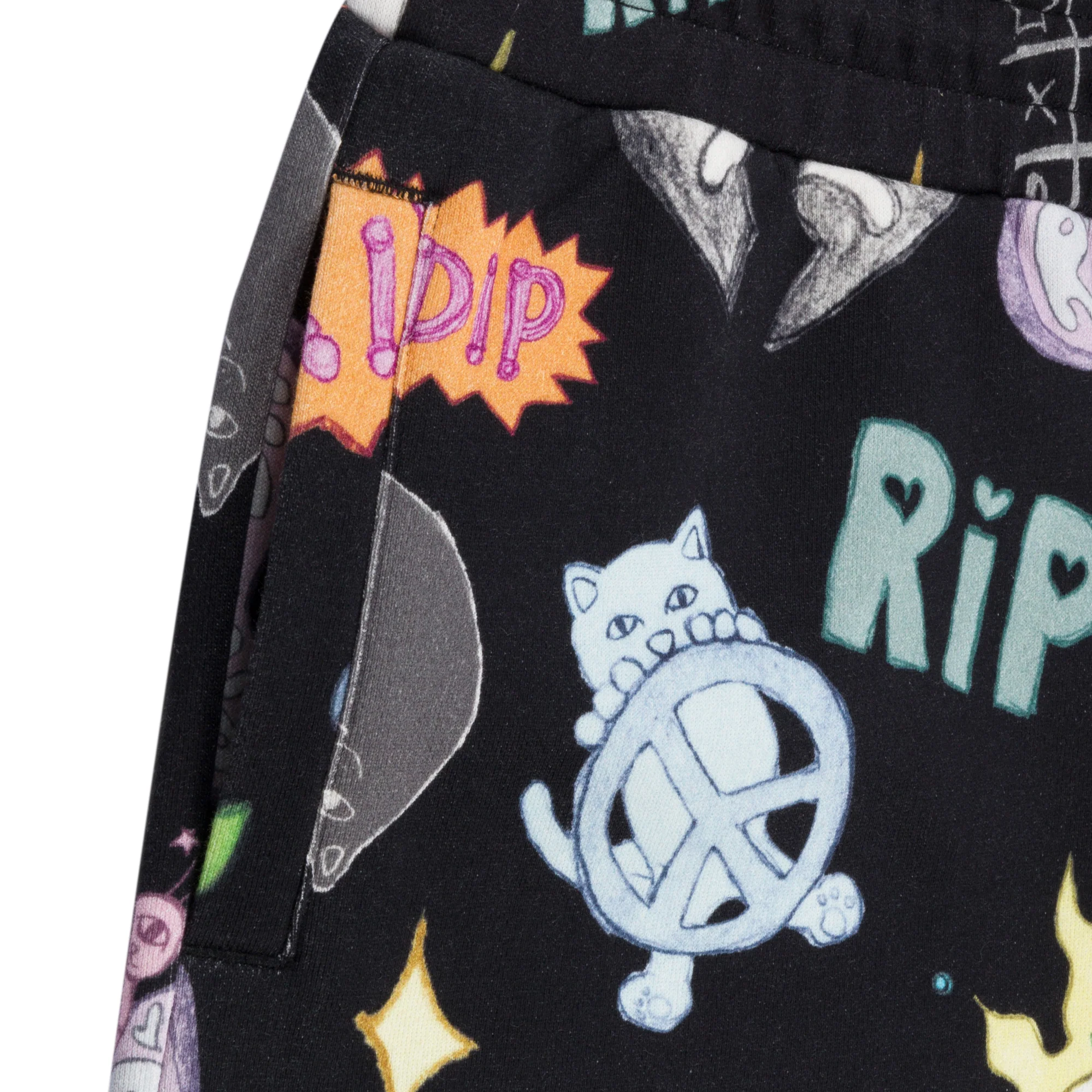Circo Loco Sweatshorts (Black) - Image 4