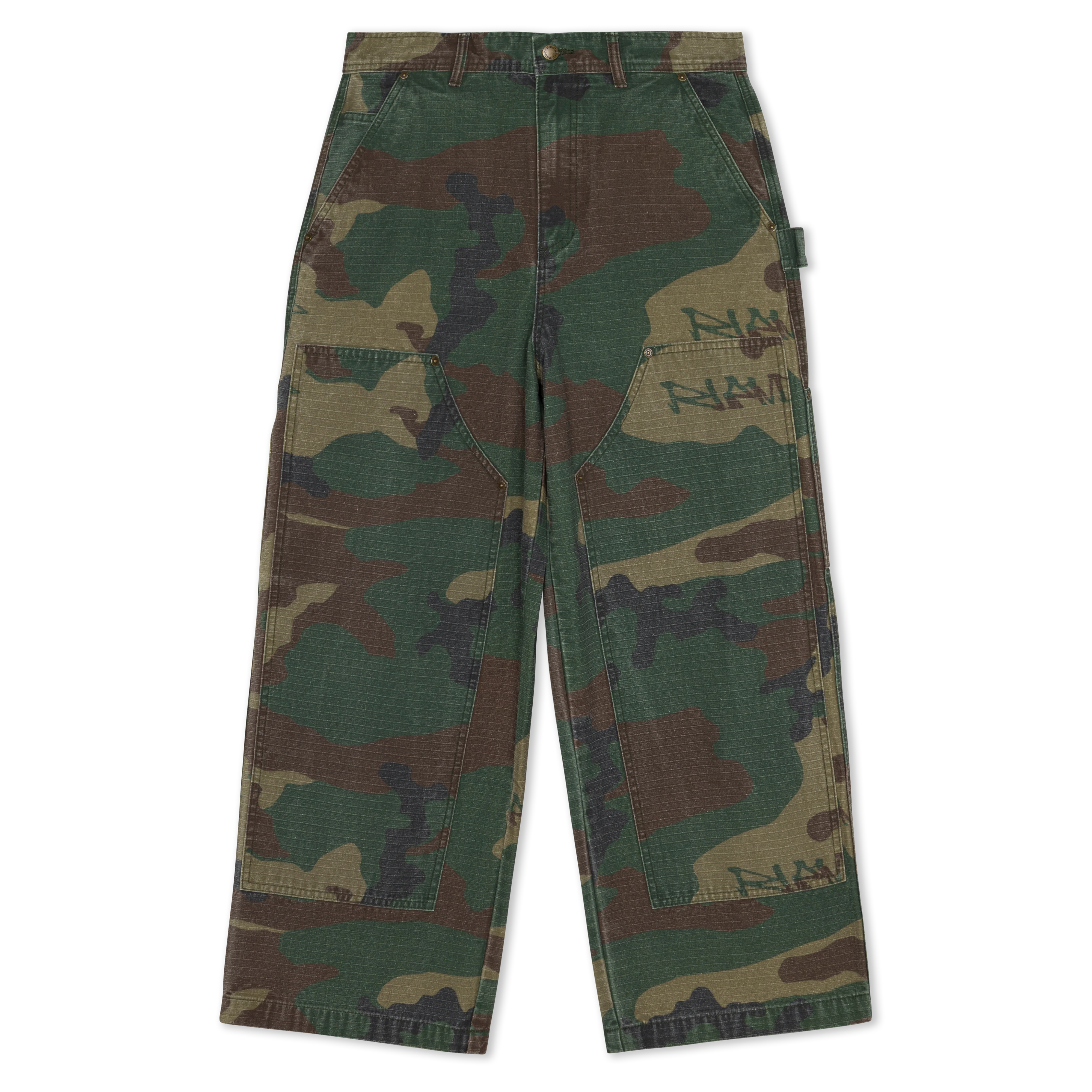 Claws Camo Extra Wide Fit Carpenter Pants (Multi)
