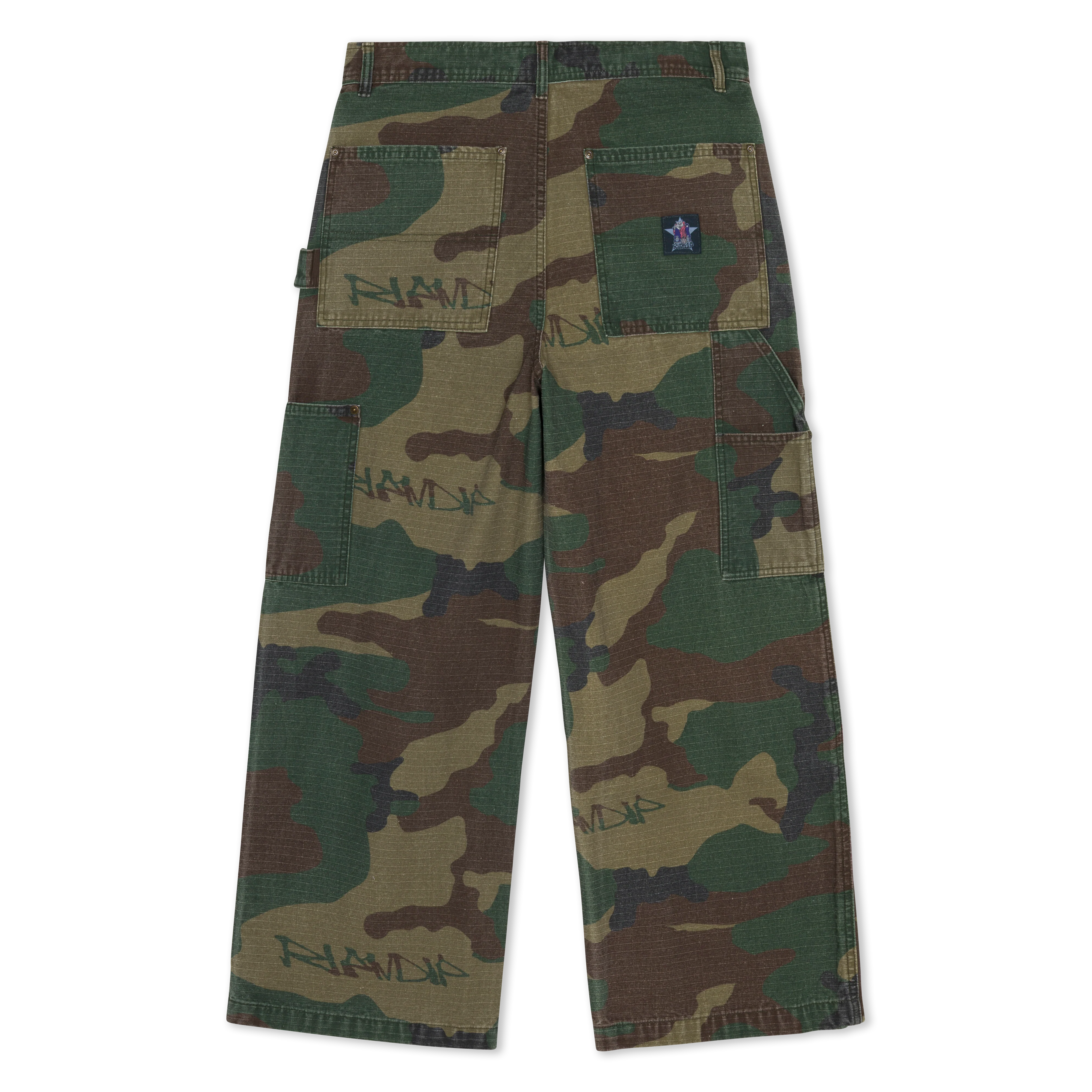 Claws Camo Extra Wide Fit Carpenter Pants (Multi) - Image 6