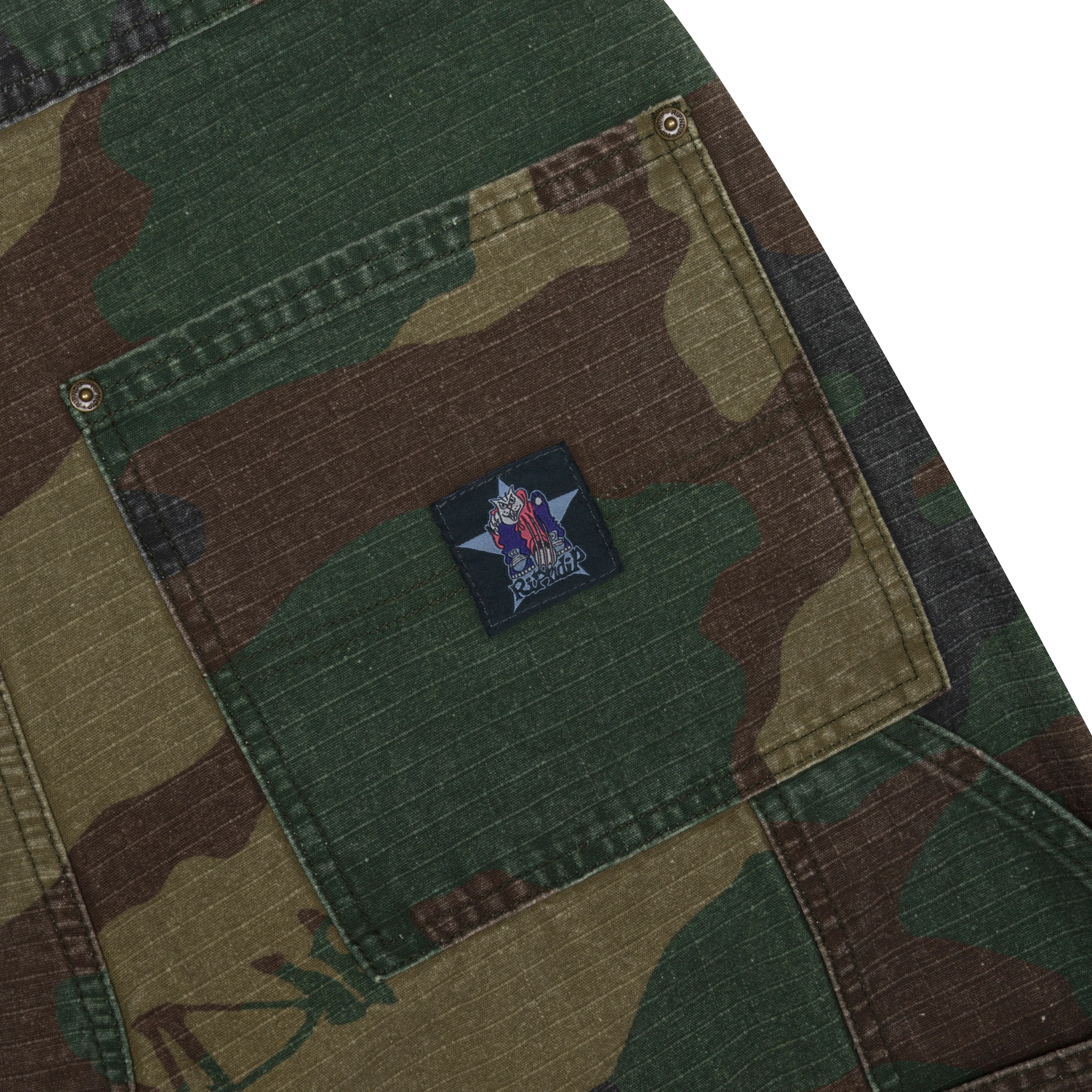 Claws Camo Extra Wide Fit Carpenter Pants (Multi) - Image 7