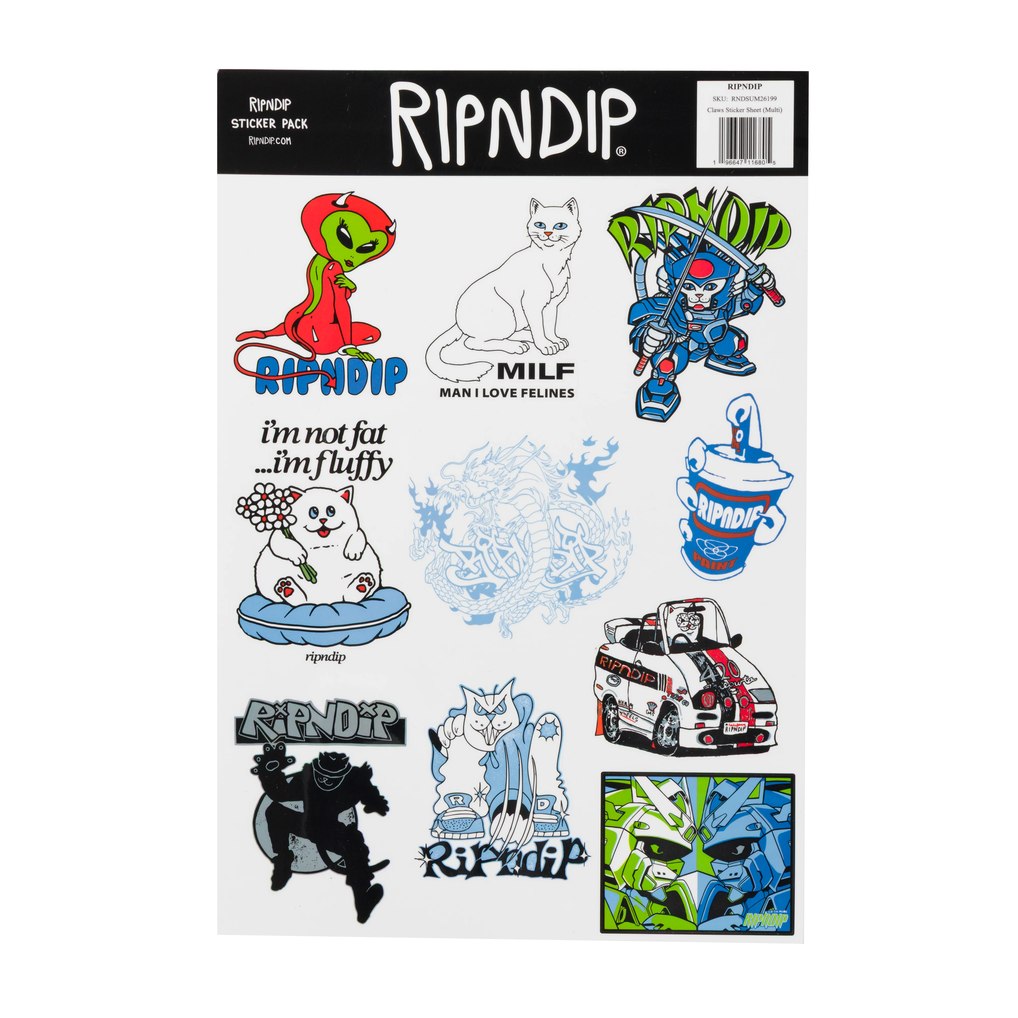 Claws Sticker Sheet (Multi) - Image 2