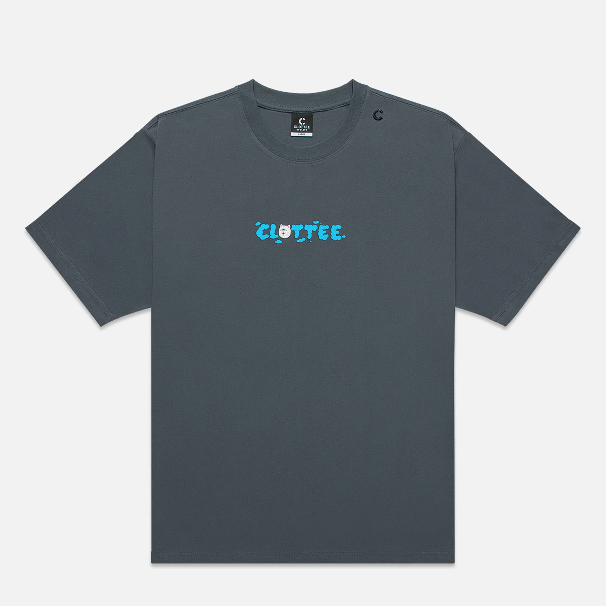 Clottee Clouds Tee (Grey) - Image 4
