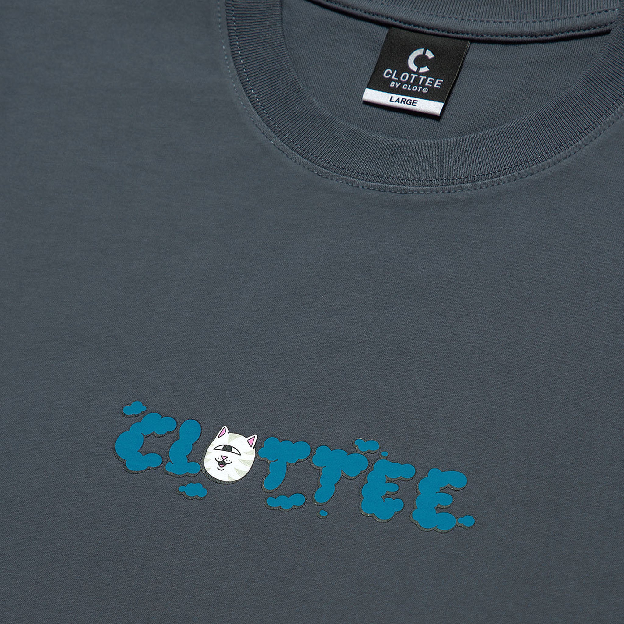Clottee Clouds Tee (Grey) - Image 6