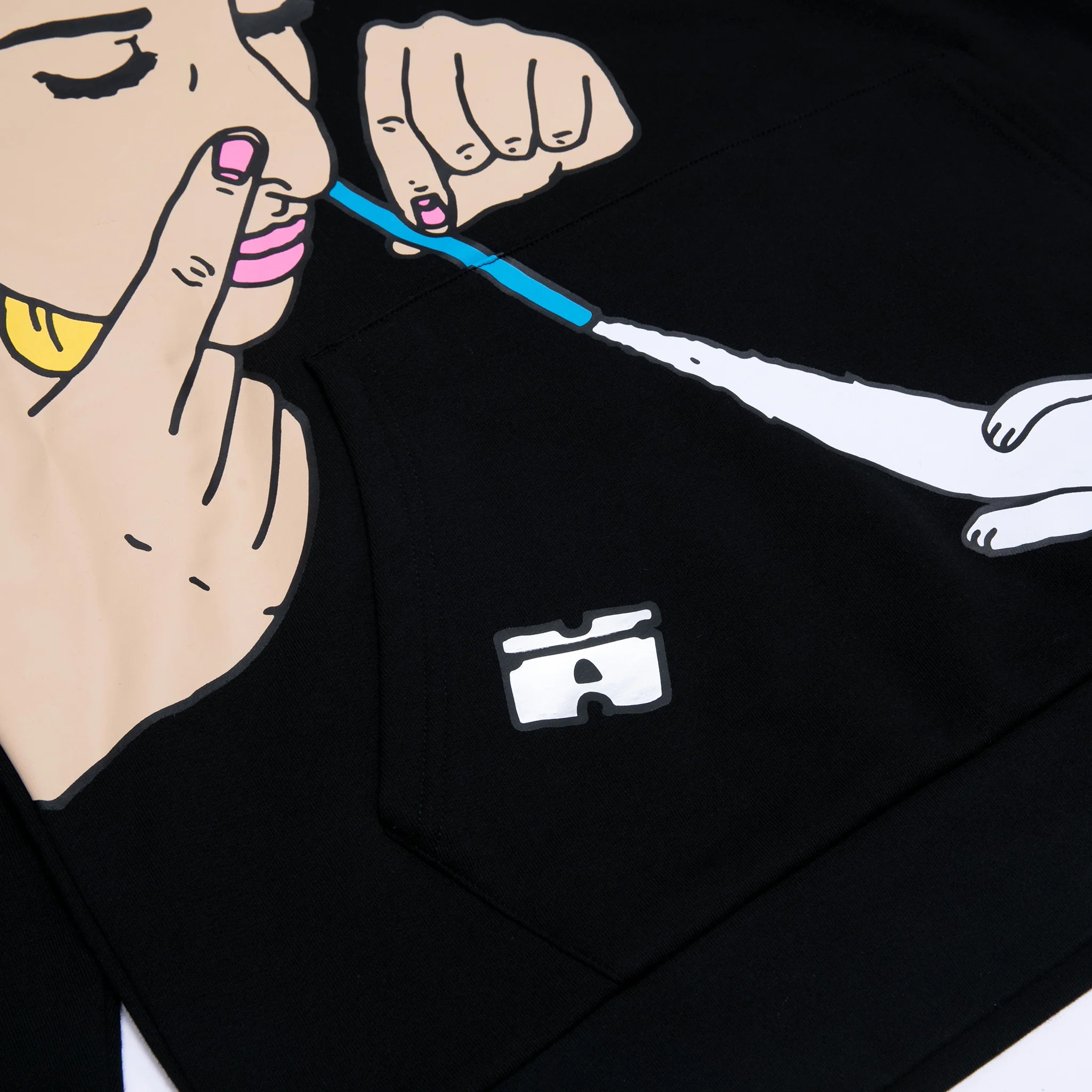 Coco Nermal Hoodie (Black) - Image 3