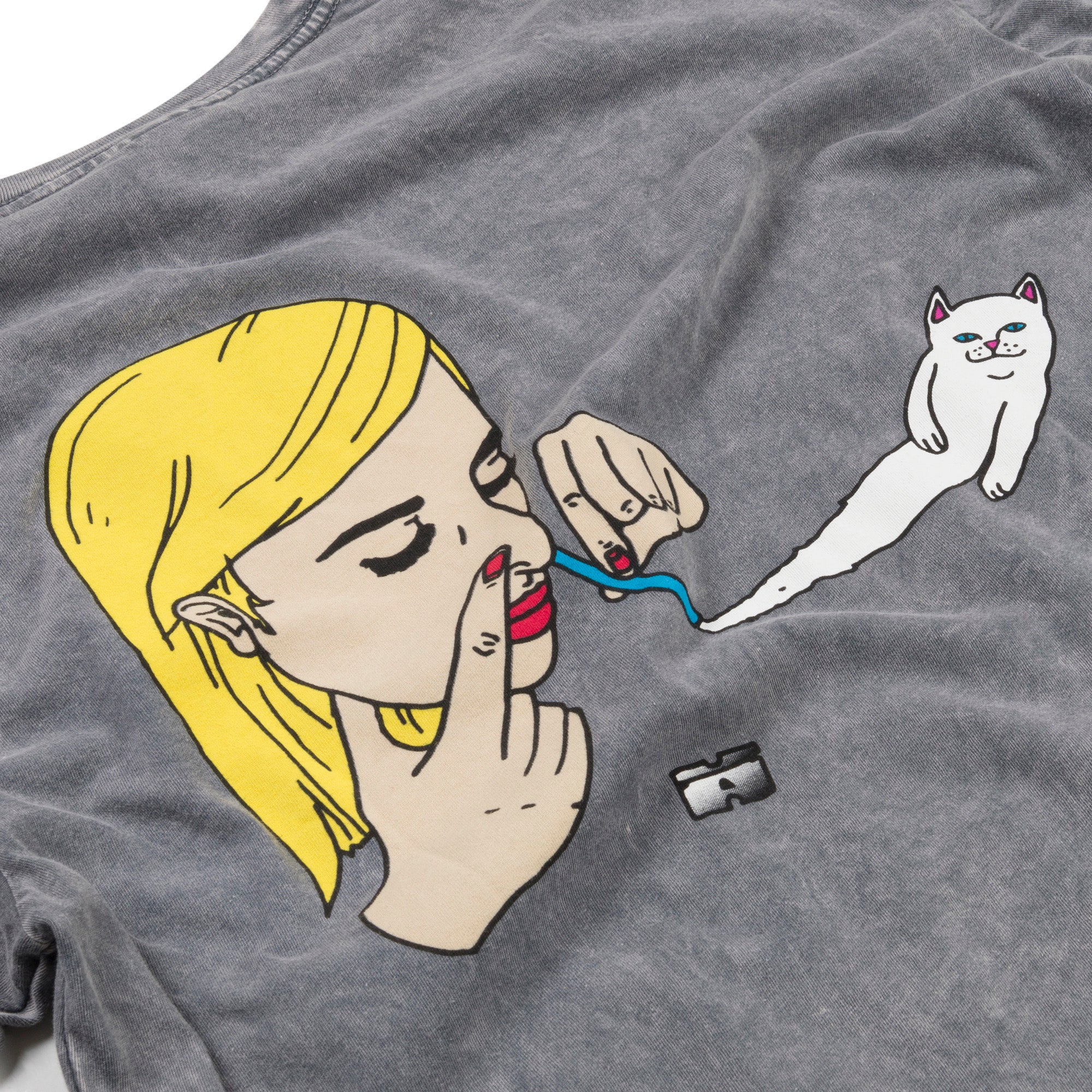 Coco Nermal Tee (Grey Mineral Wash) - Image 4