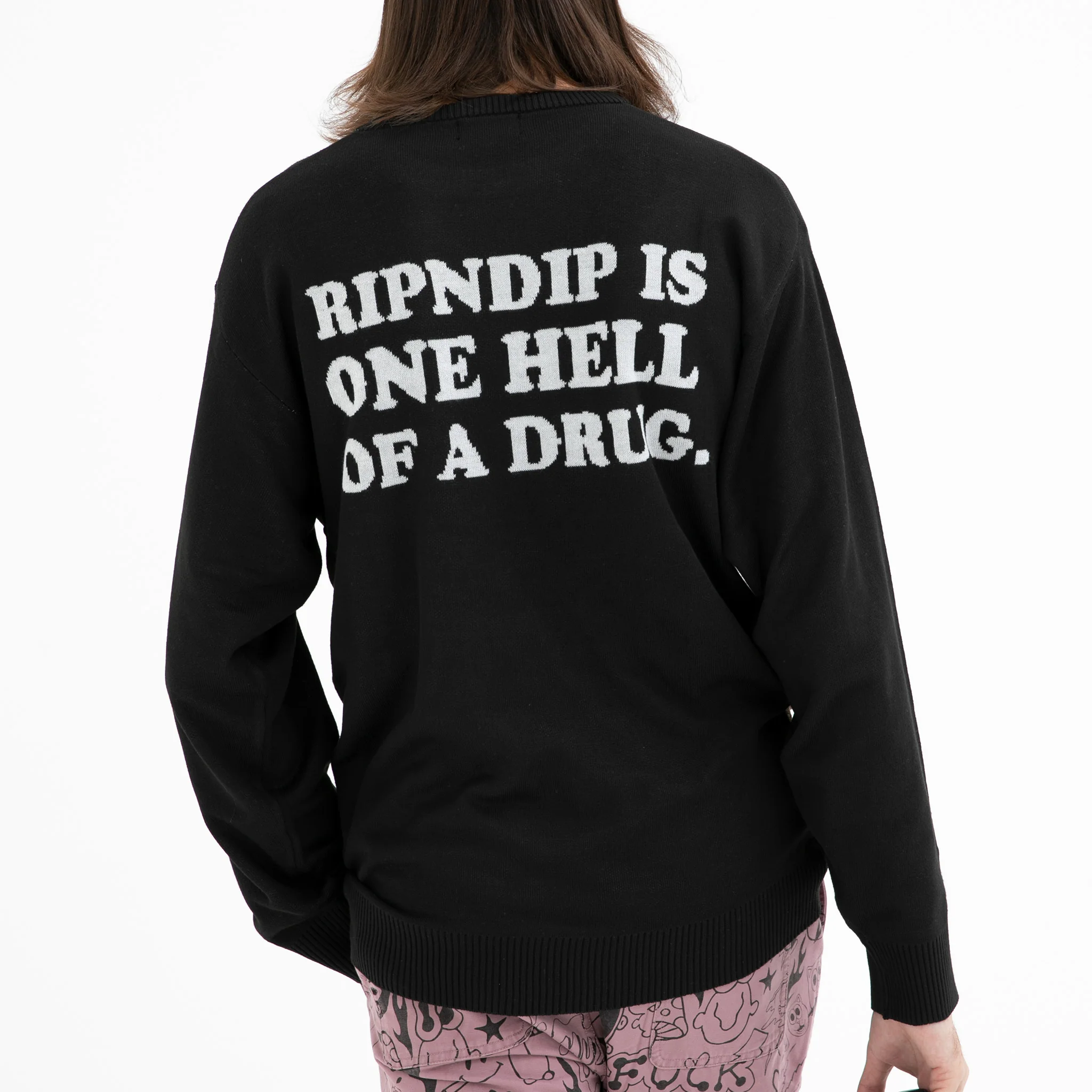 Coconerm Knit Sweater (Black) - Image 2