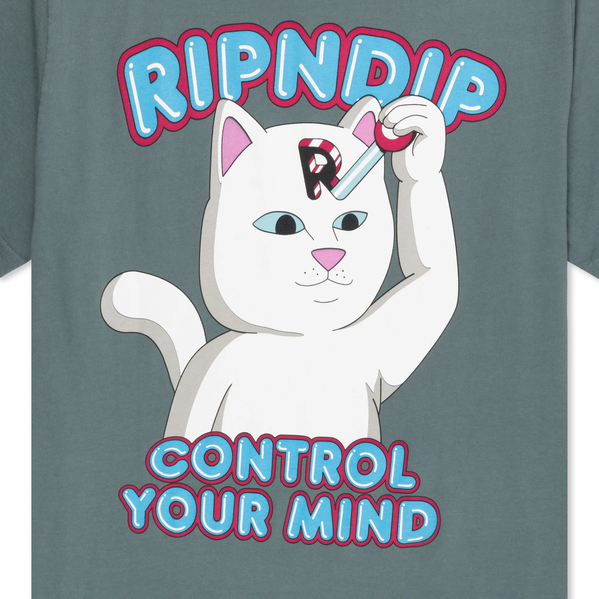 Control Your Mind Tee (Charcoal) - Image 4