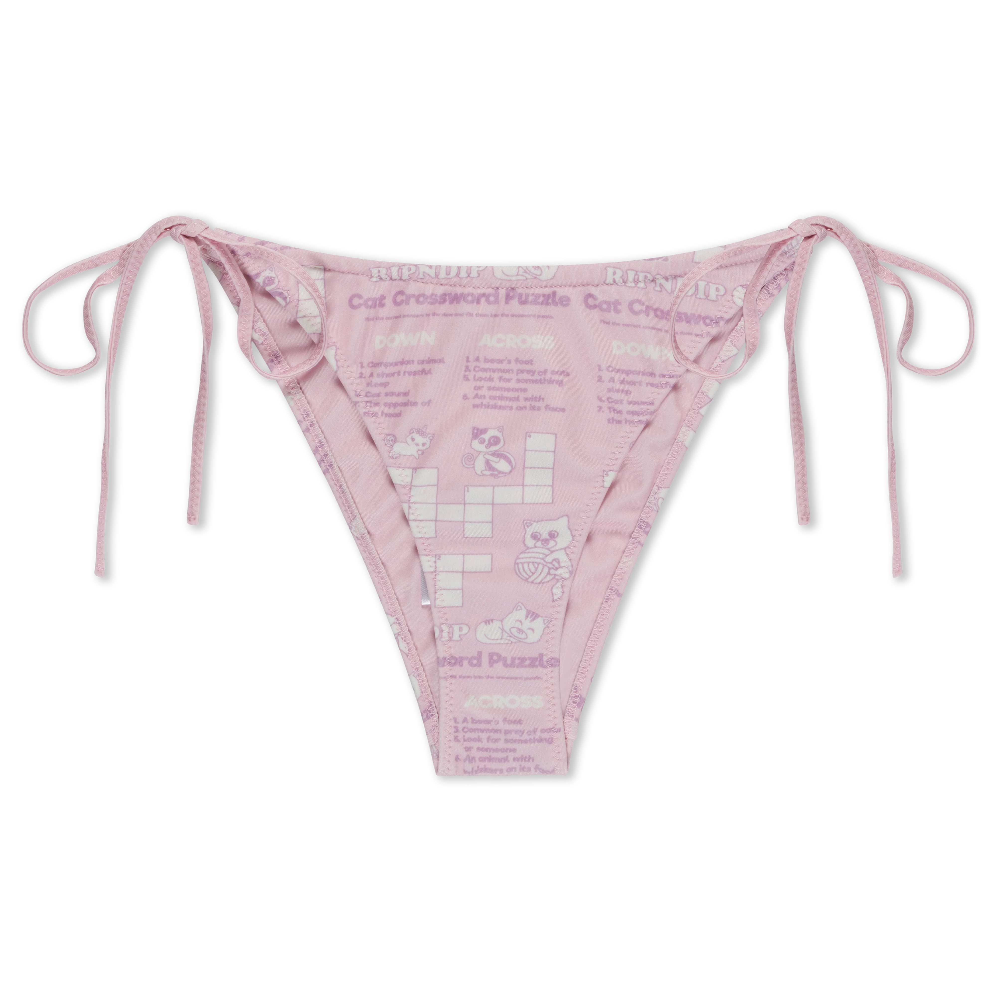 Crossword 2PC Bikini Set (Pink) - Image 6