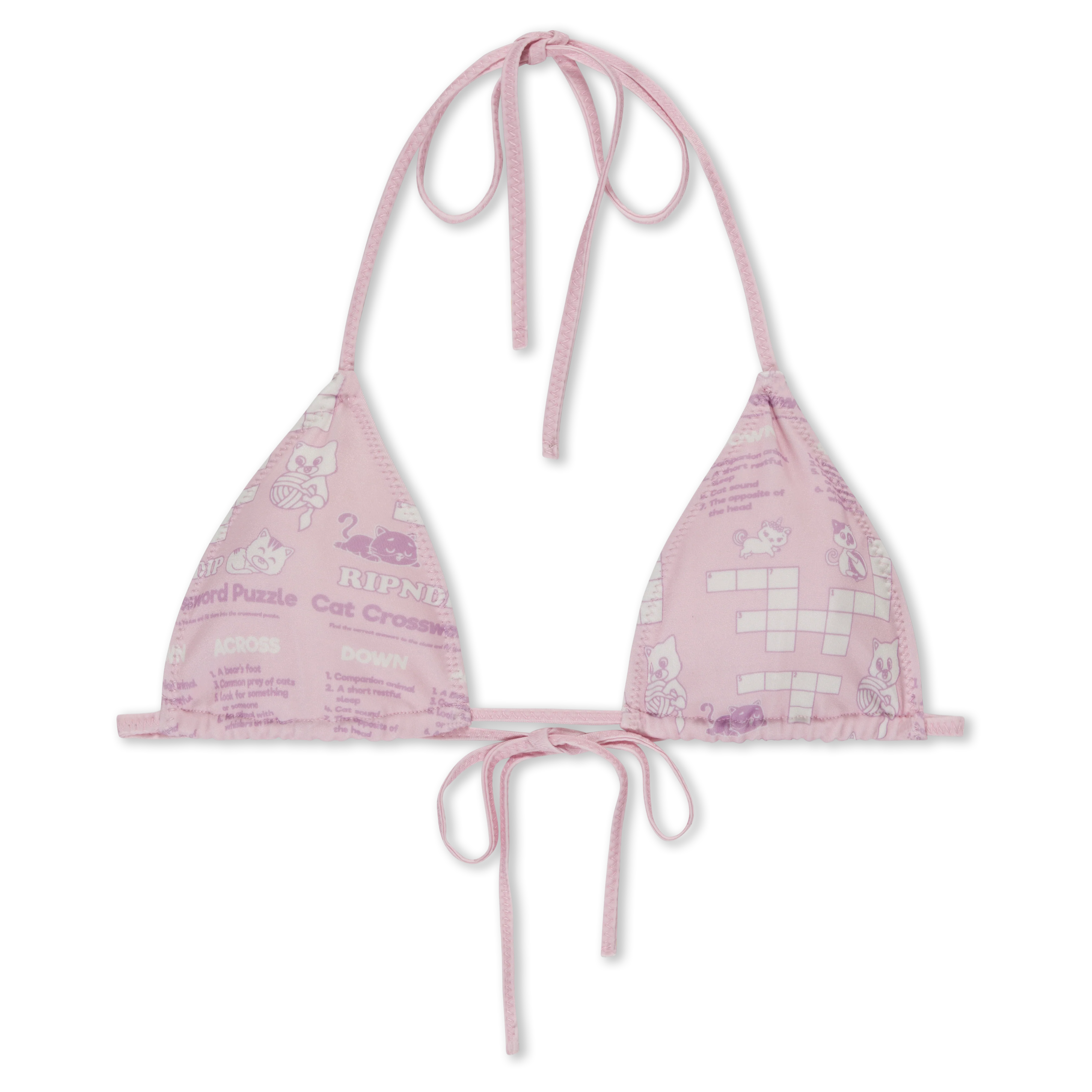 Crossword 2PC Bikini Set (Pink) - Image 7