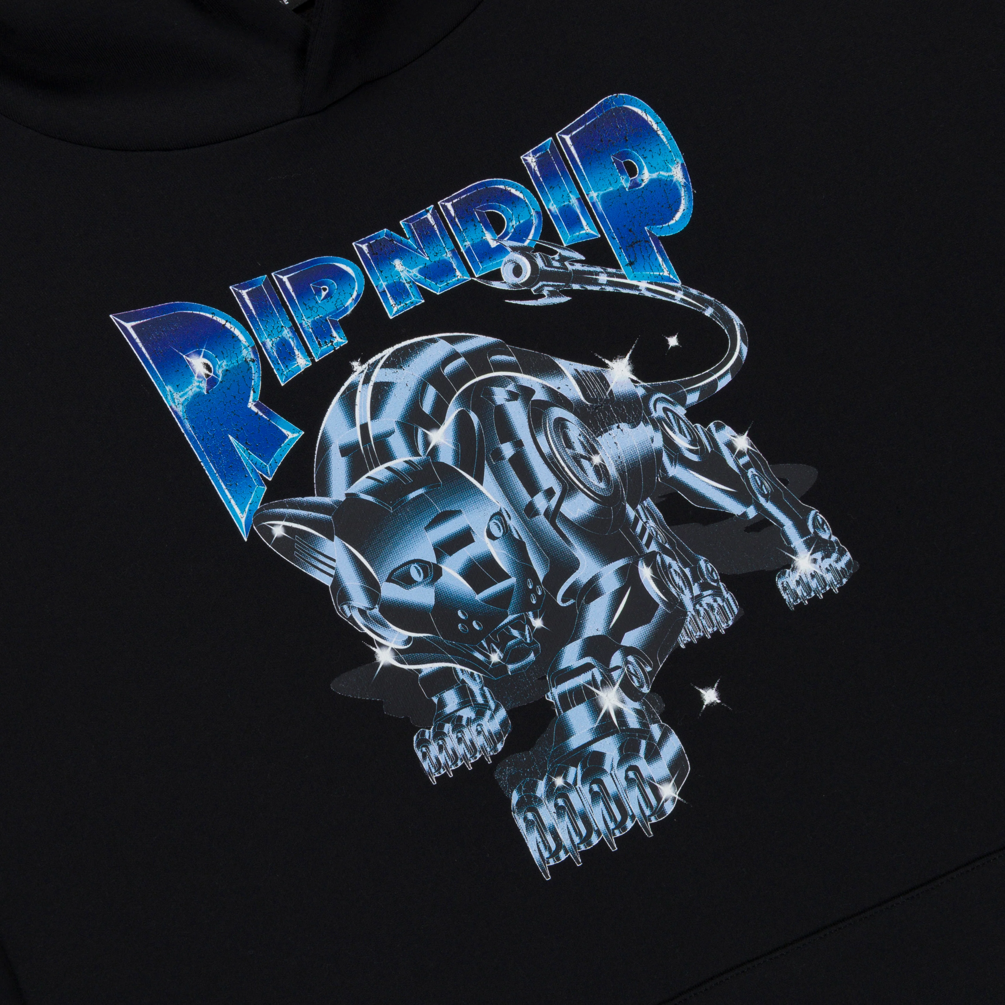 Cyborg Hoodie (Black) - Image 3