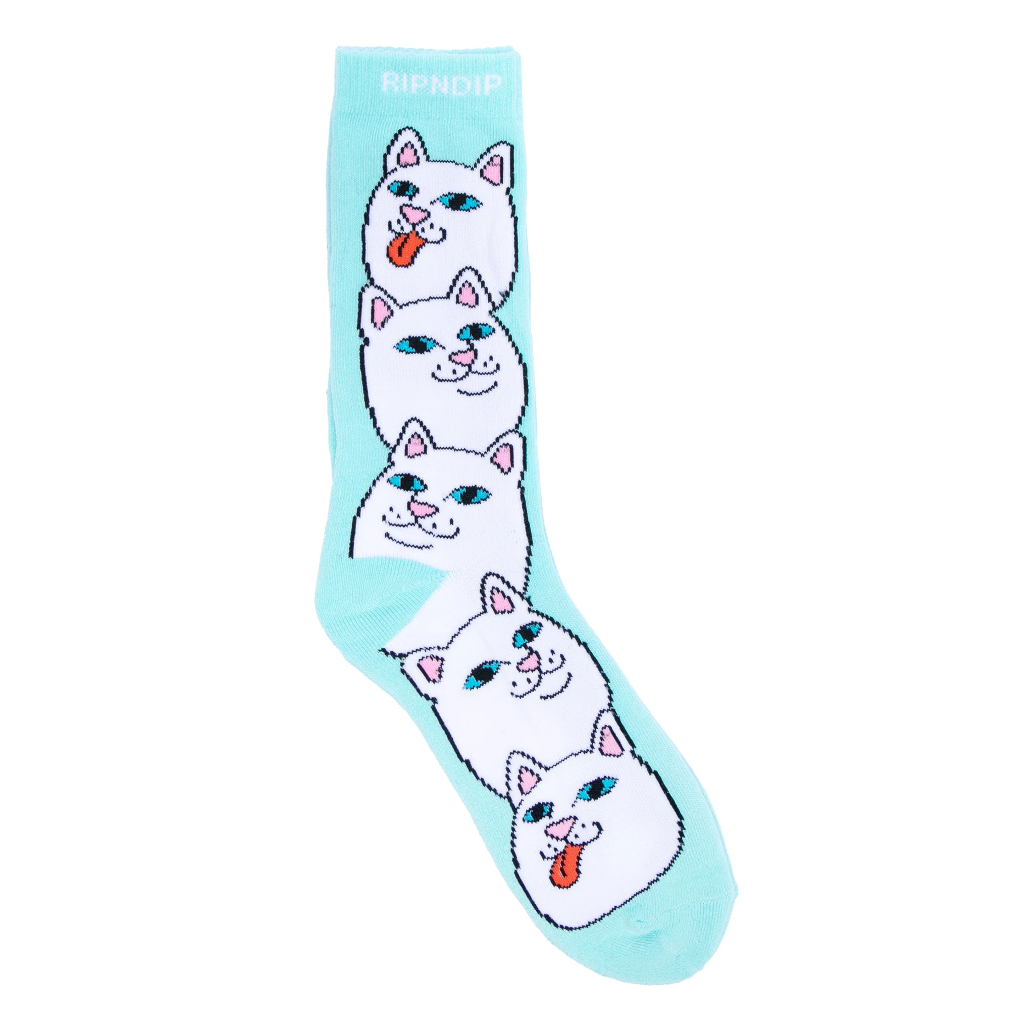 Daisey Daze Socks (Aqua)