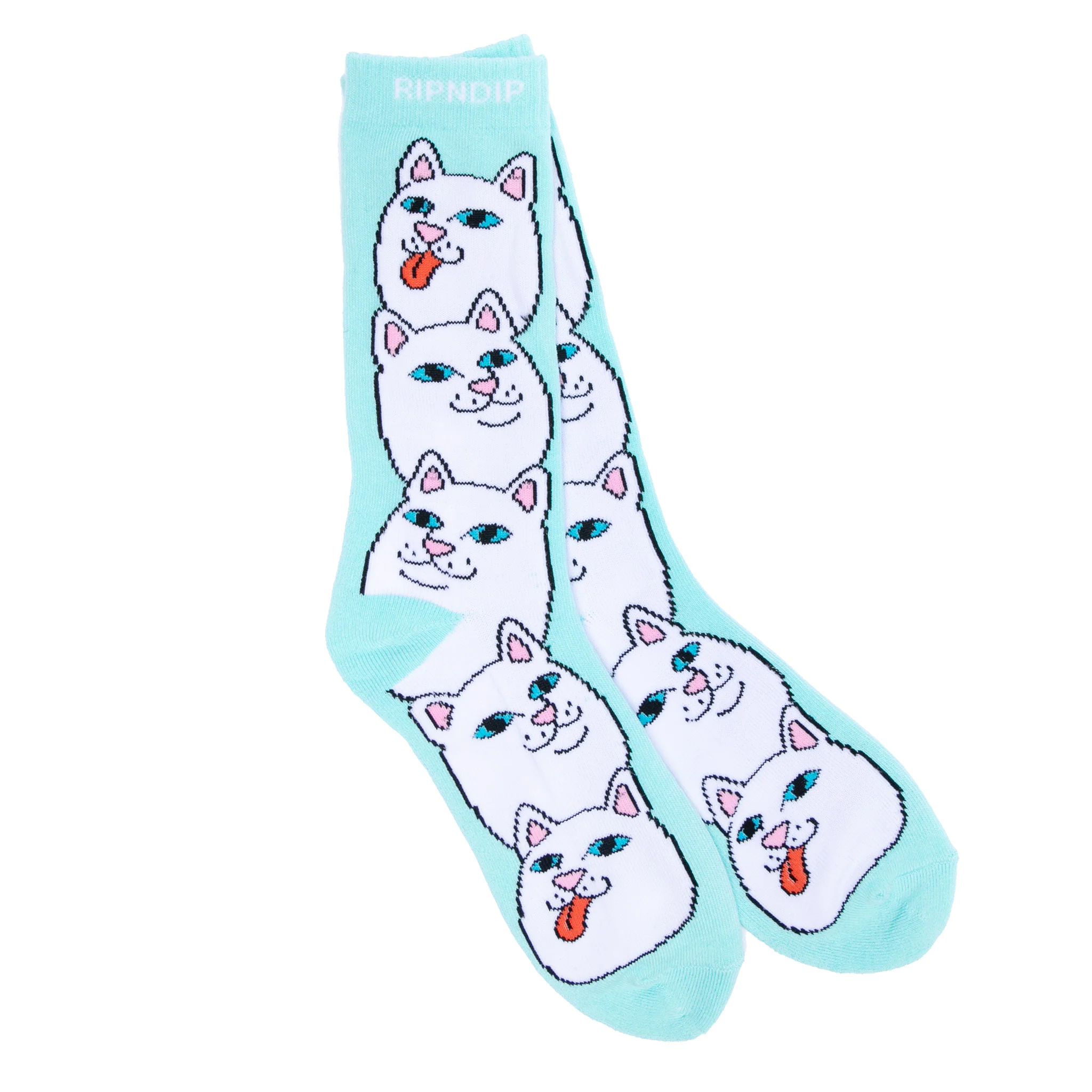 Daisey Daze Socks (Aqua) - Image 2