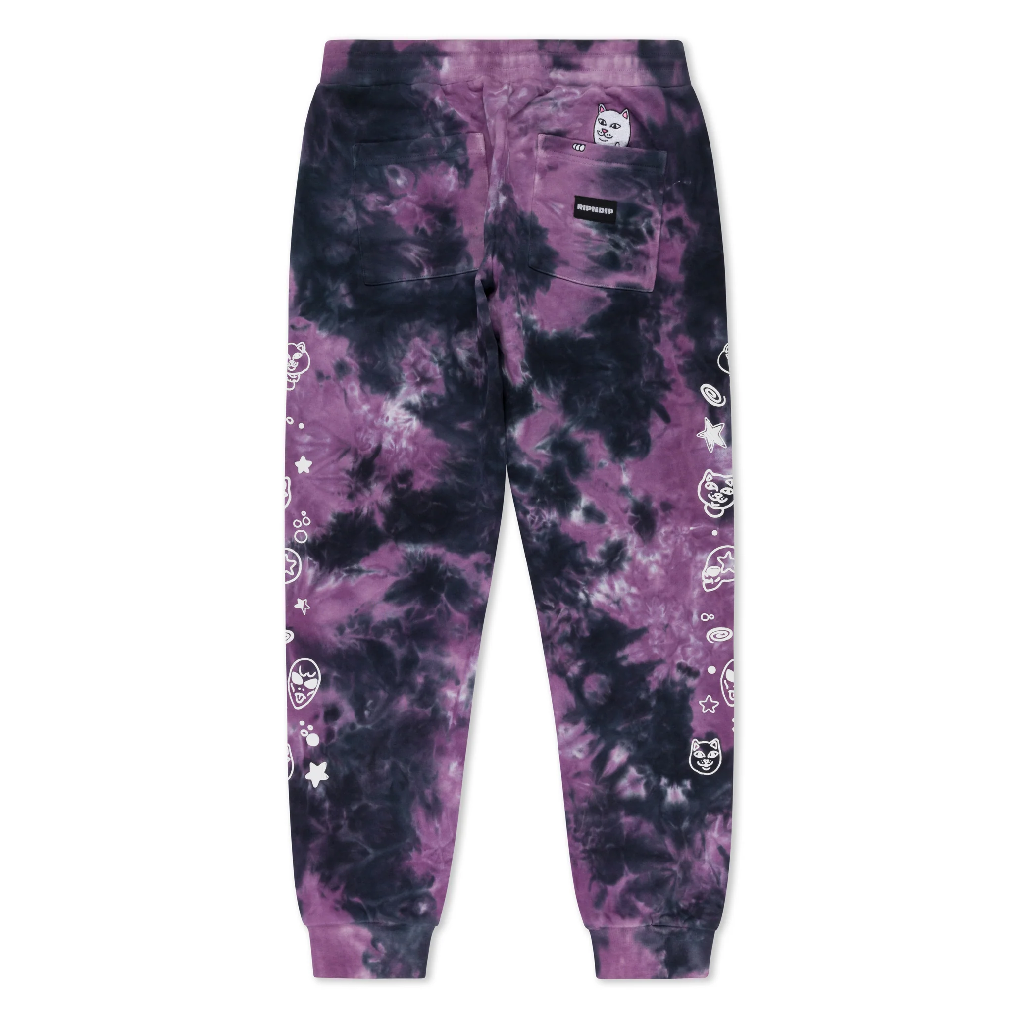 Dance Forever Sweatpants (Black/Orchid Tie Dye) - Image 3