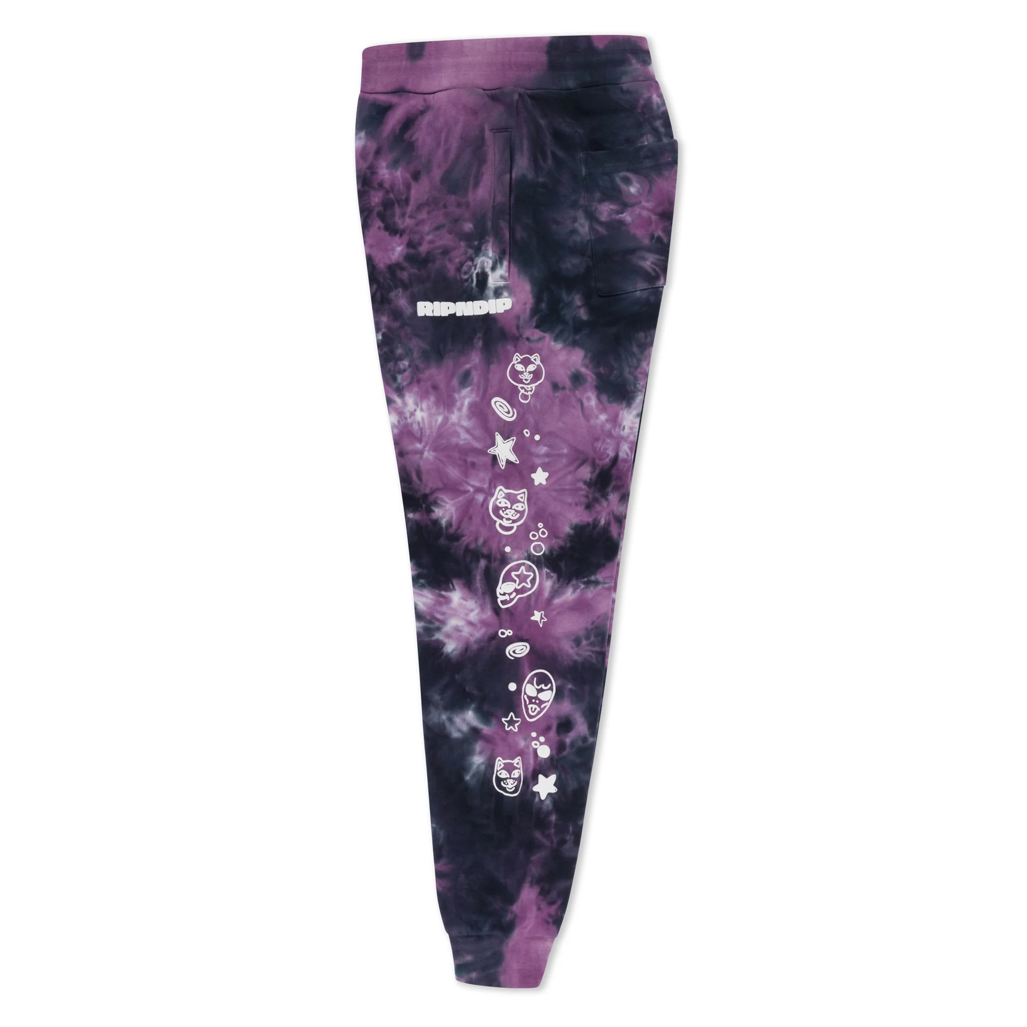 Dance Forever Sweatpants (Black/Orchid Tie Dye) - Image 5