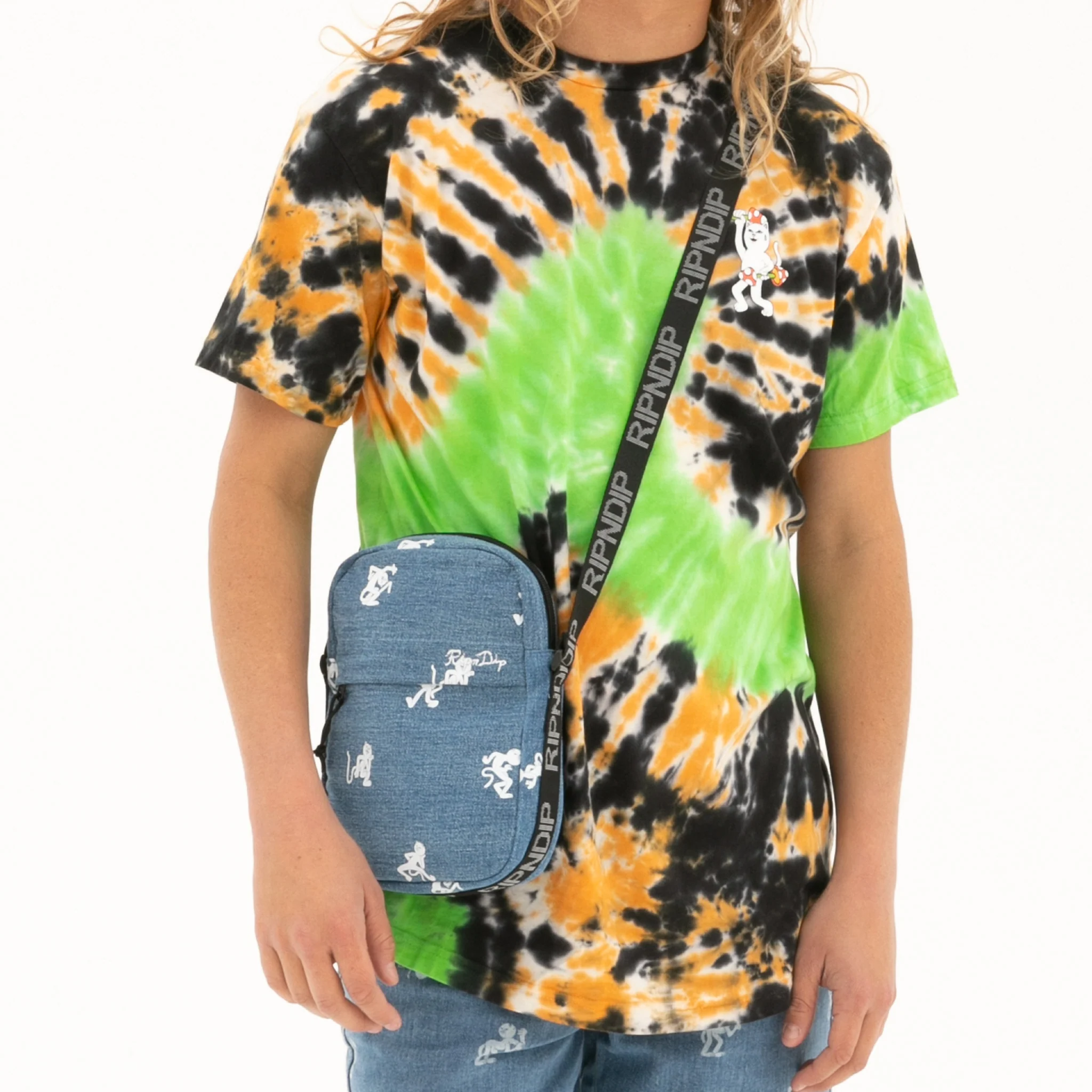 Dance Party Shoulder Bag (Medium Wash) - Image 3