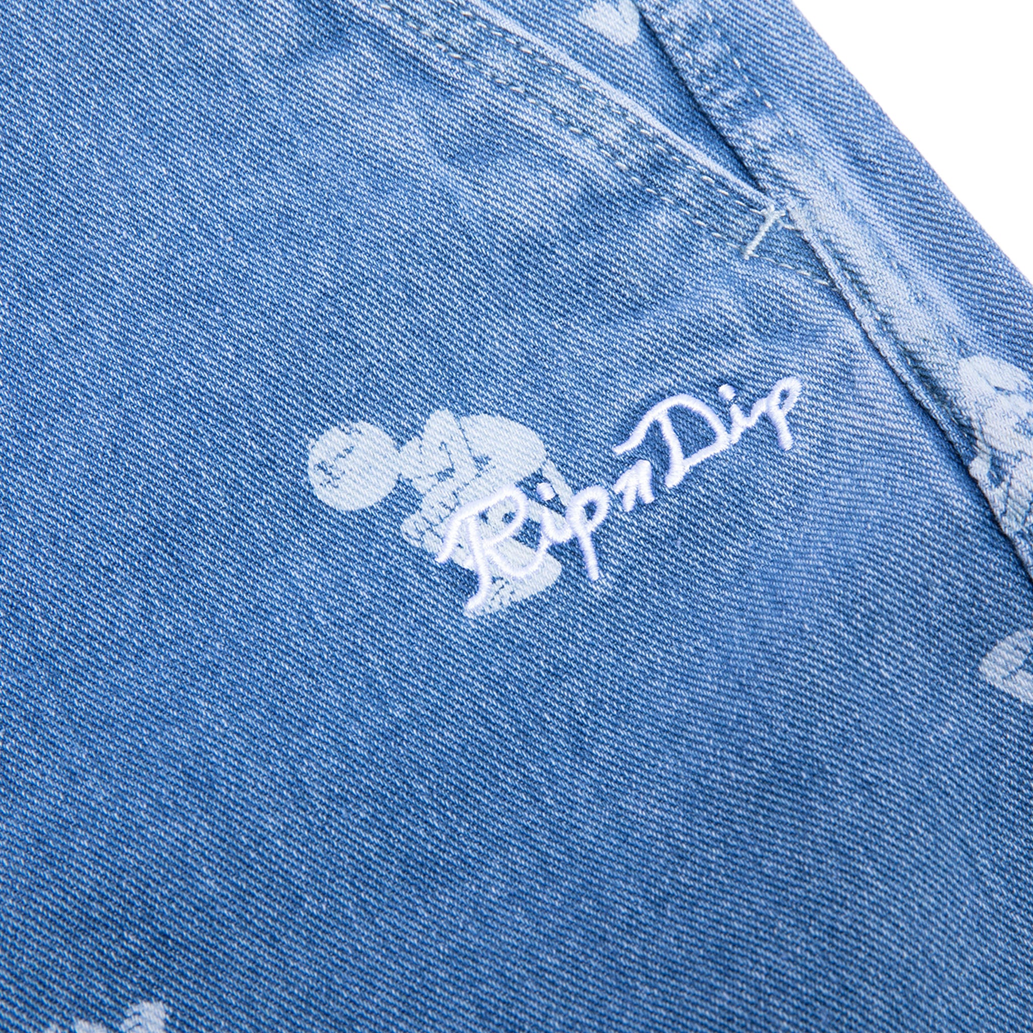 Dance Party Denim Shorts (Medium Wash) - Image 5