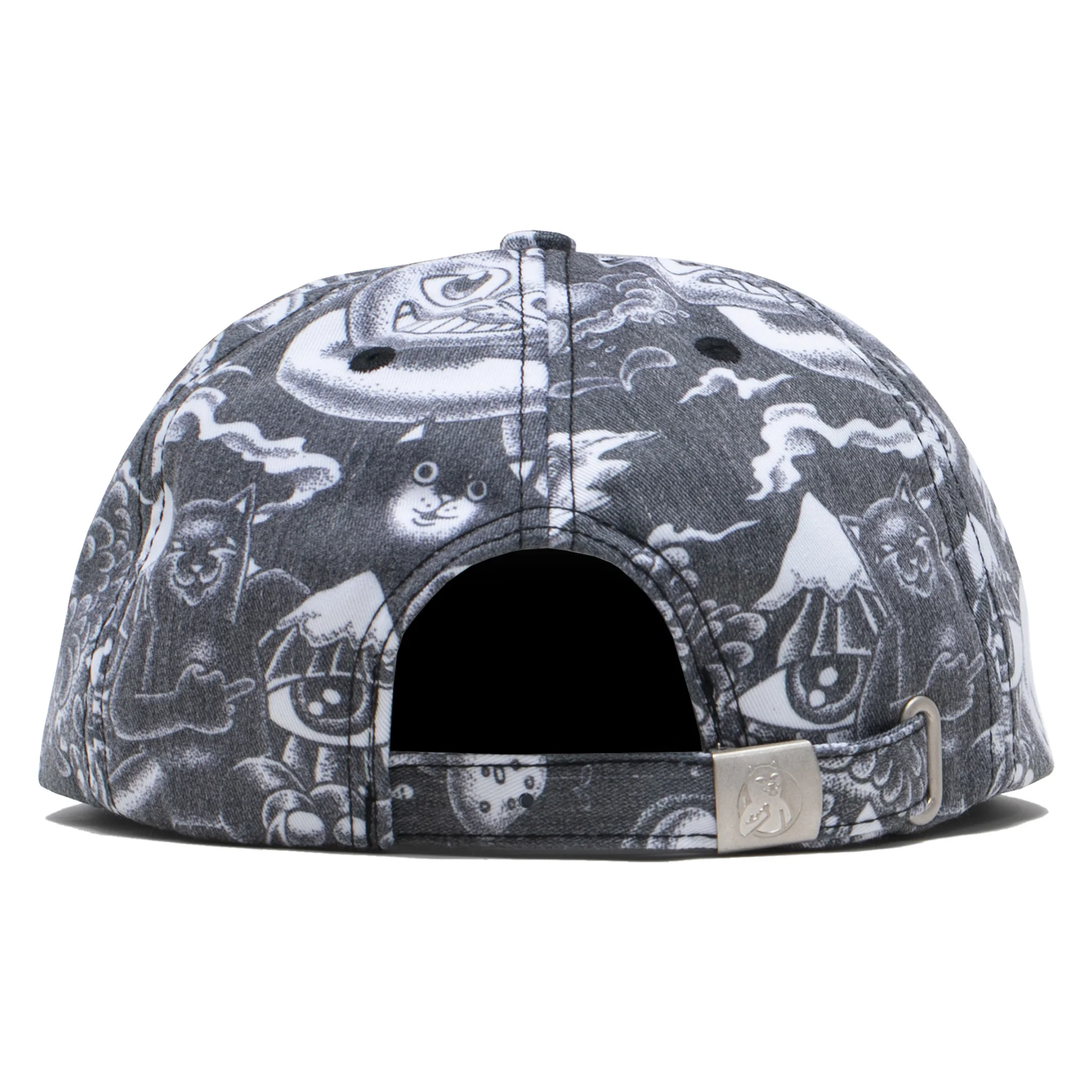Dark Twisted Fantasy 6 Panel Hat (Black) - Image 3