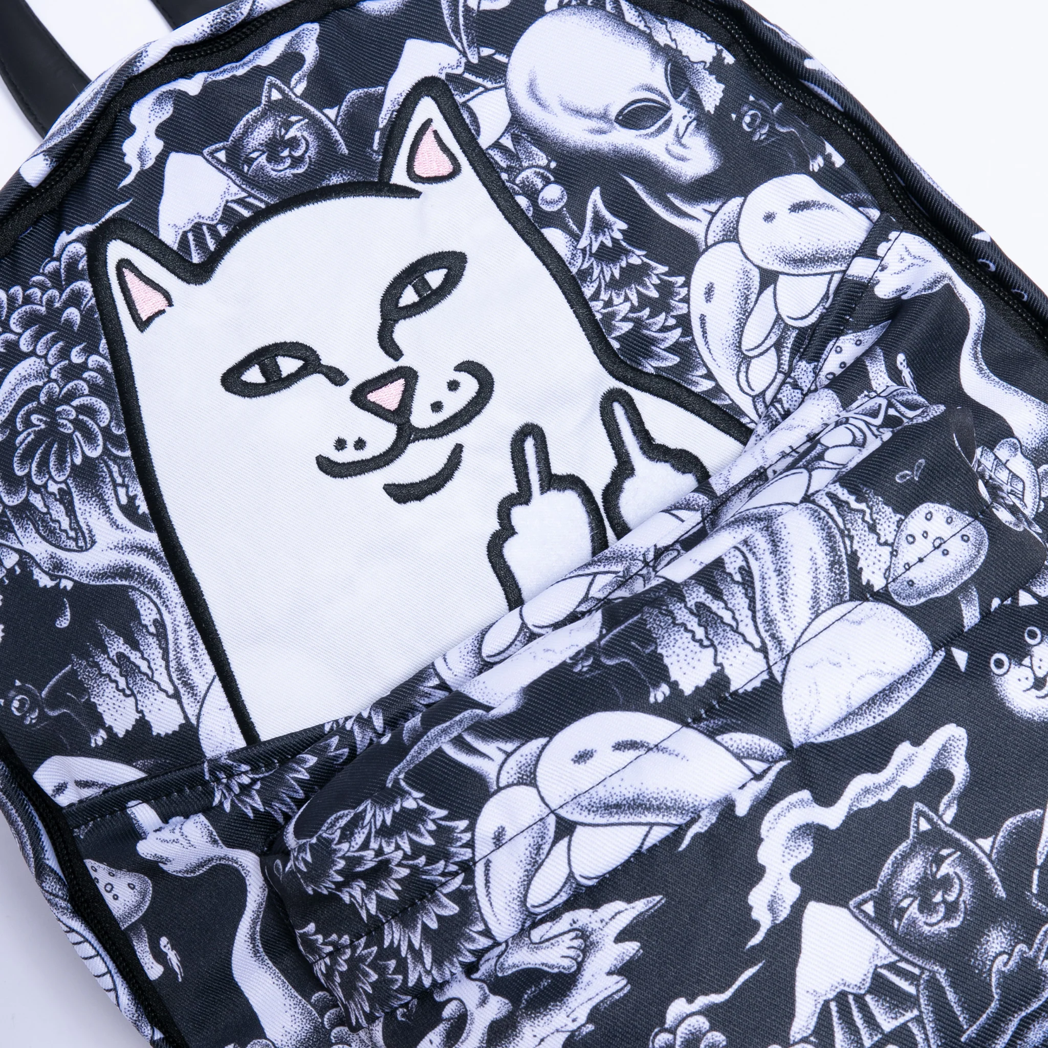 Dark Twisted Fantasy Backpack (Black/White) - Image 4