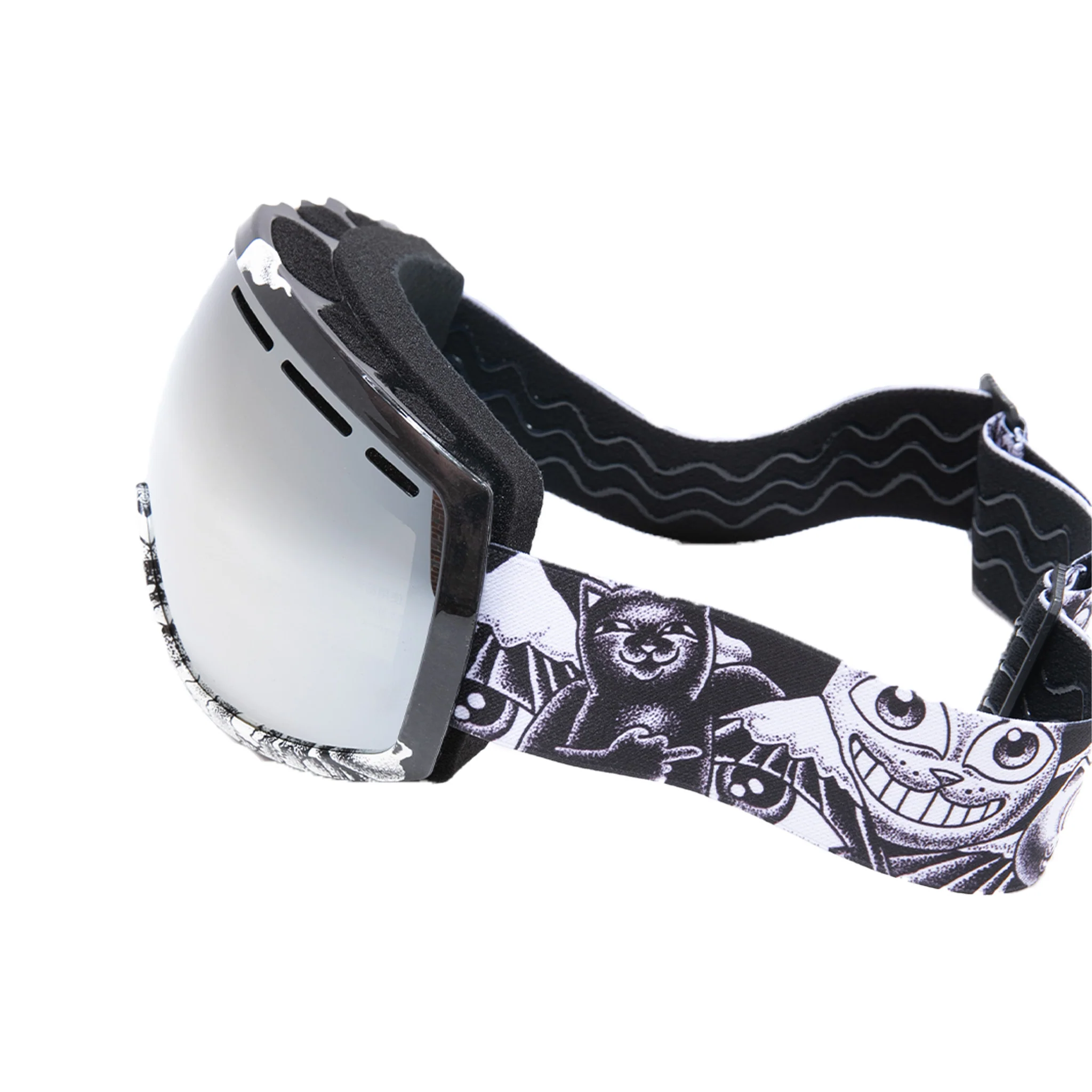 Dark Twisted Fantasy Snow Goggles (Black/White) - Image 5