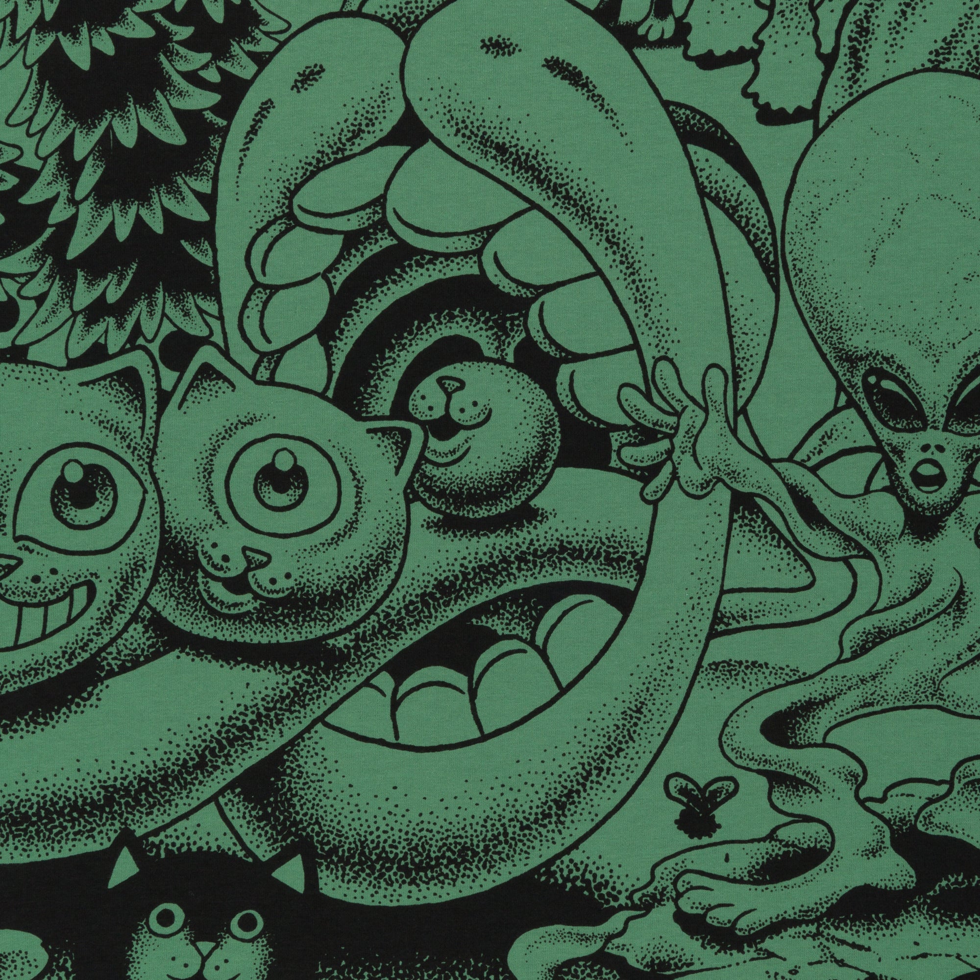 Dark Twisted Fantasy Tee (Olive/Black) - Image 2