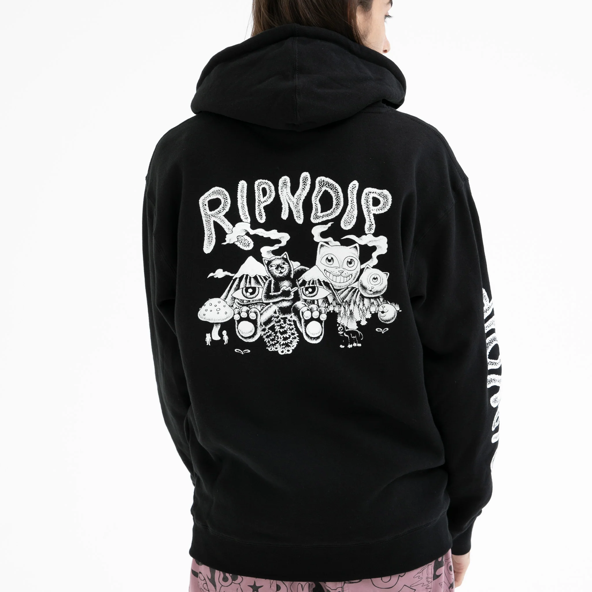 Dark Twisted Hoodie (Black) - Image 2