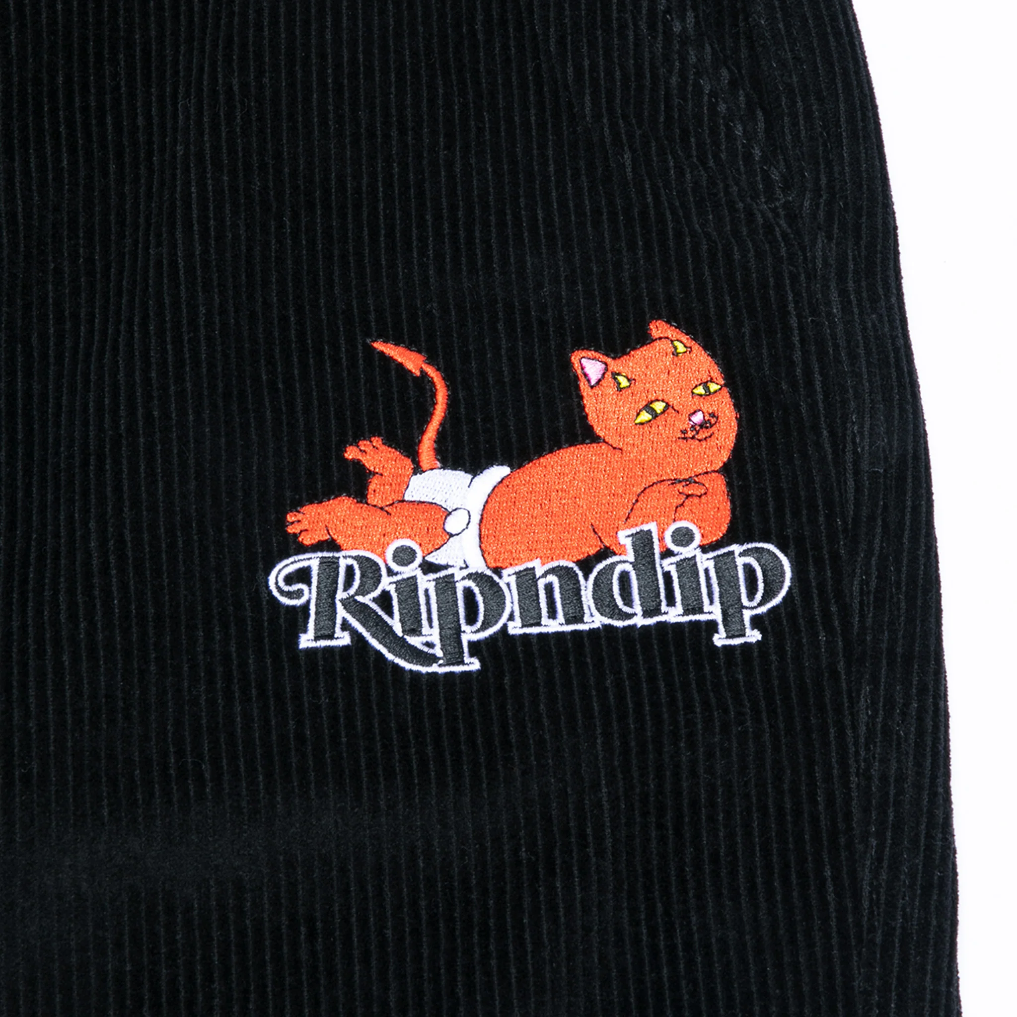 Devil Baby Corduroy Pants (Black) - Image 6