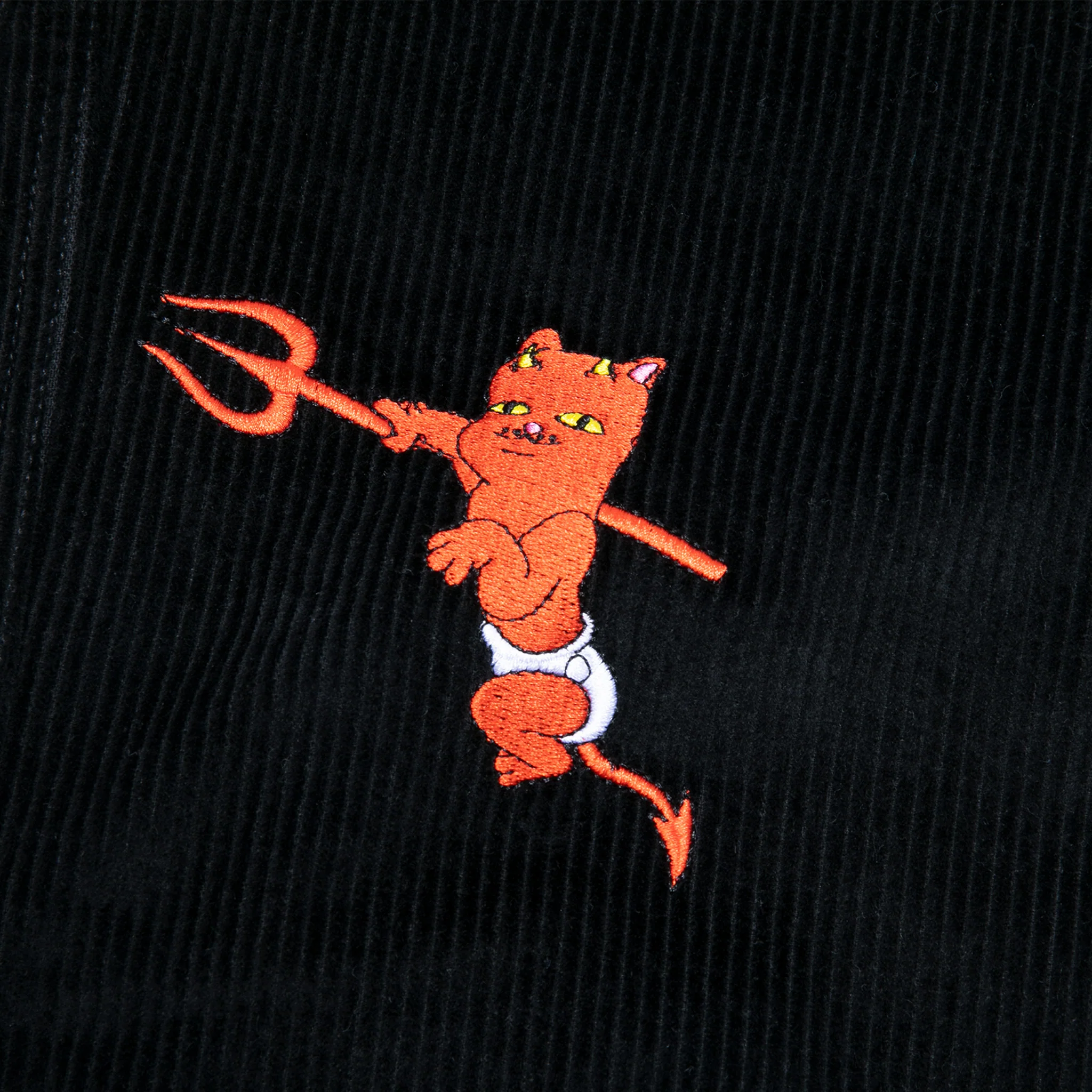 Devil Baby Corduroy Pants (Black) - Image 7