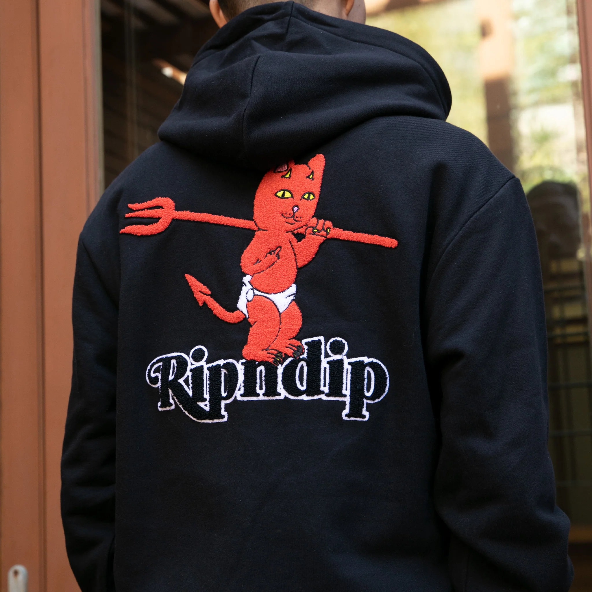Devil Baby Hoodie (Black) - Image 2