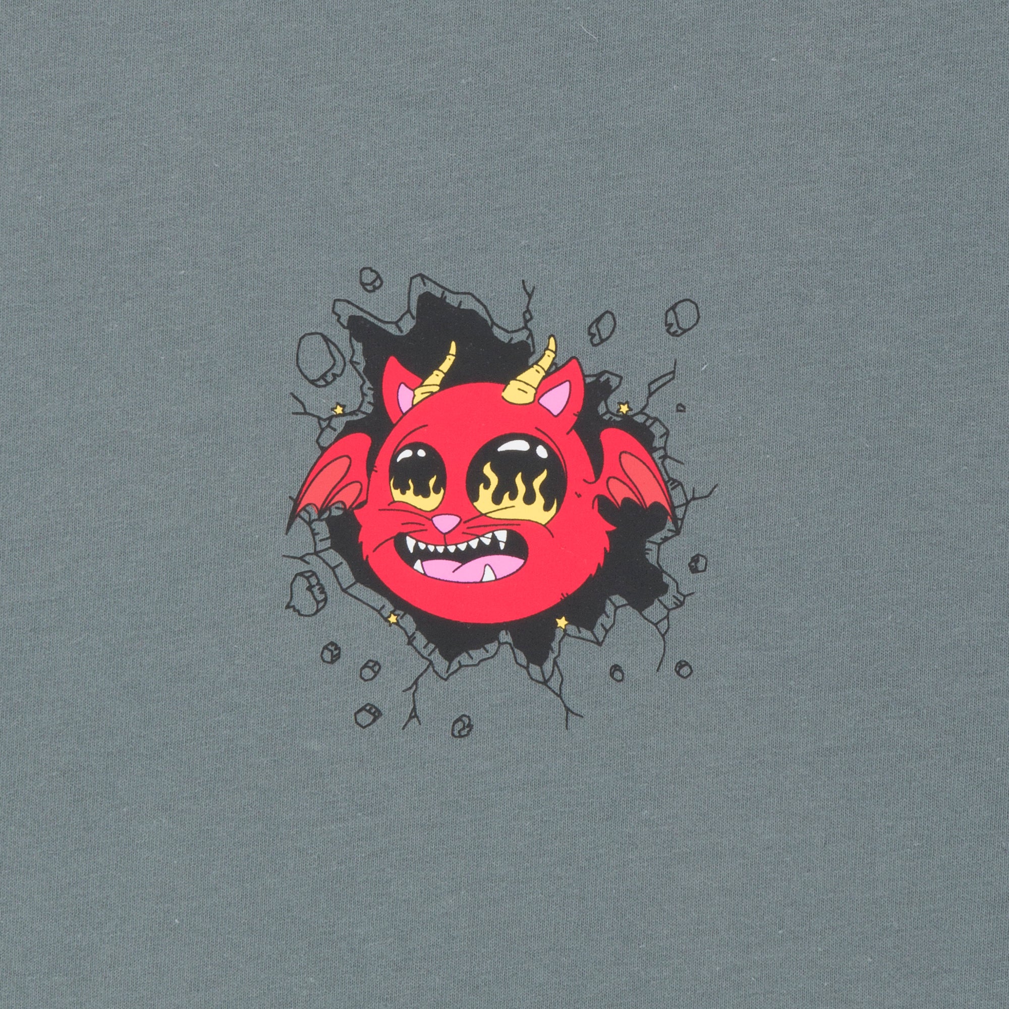 Devil Monster Tee (Charcoal) - Image 3