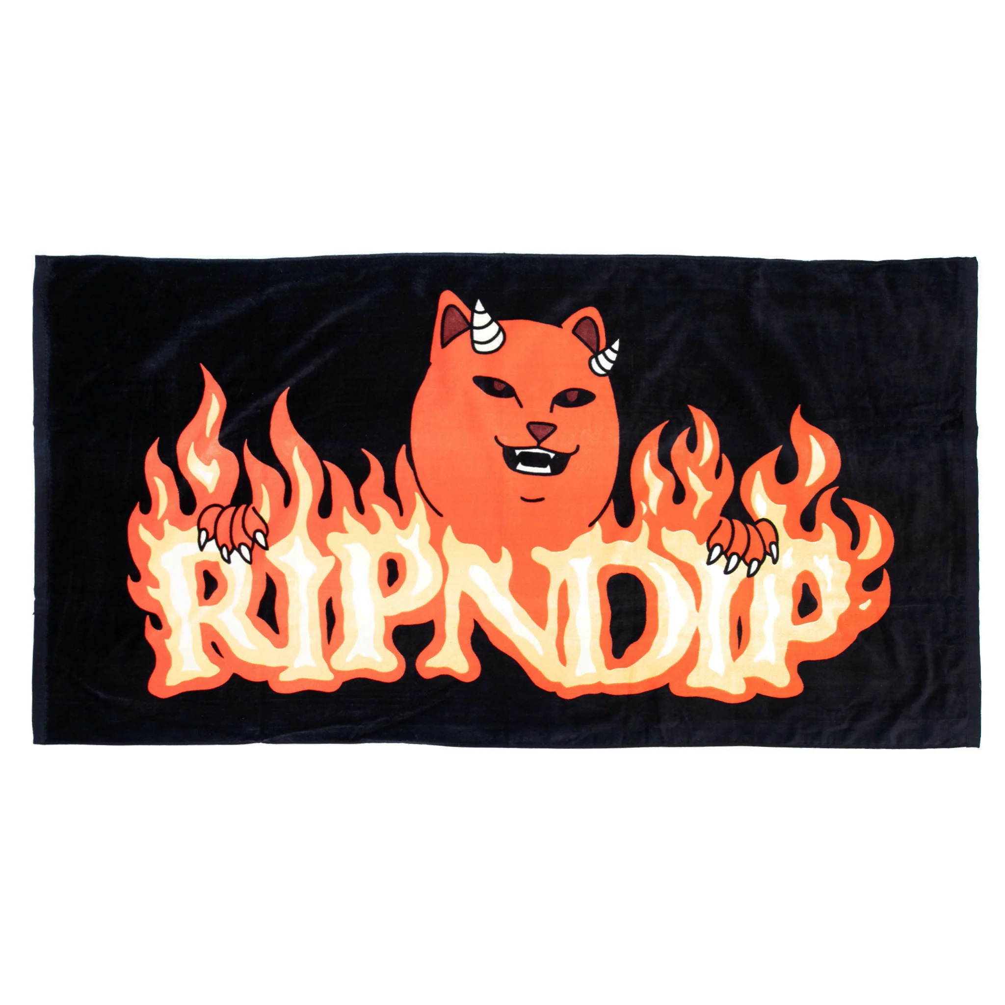 Devils Work Beach Towel