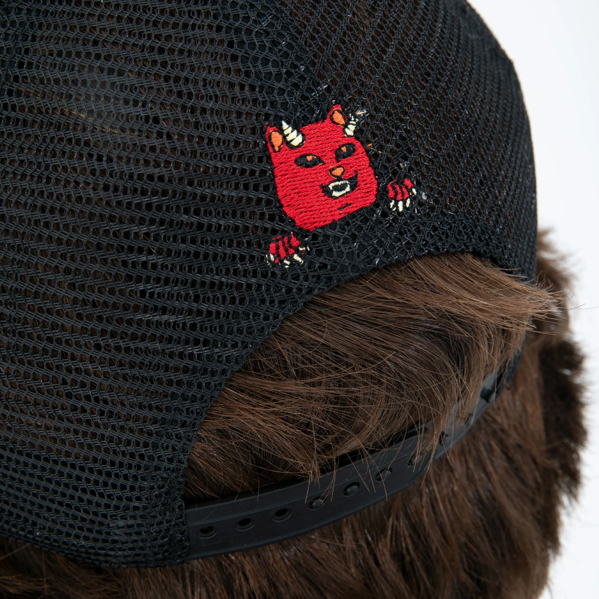 Devils Work Trucker Hat (Black) - Image 2