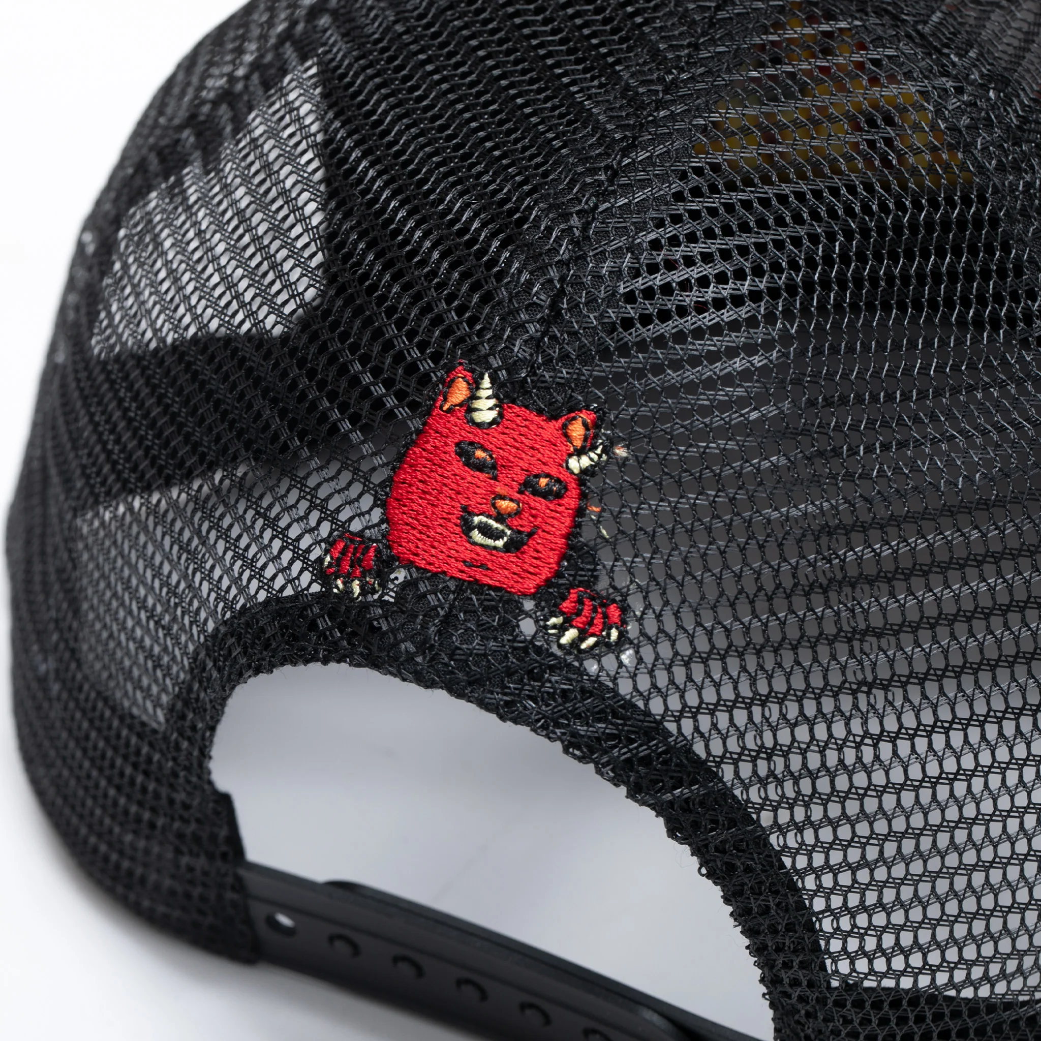 Devils Work Trucker Hat (Black) - Image 5