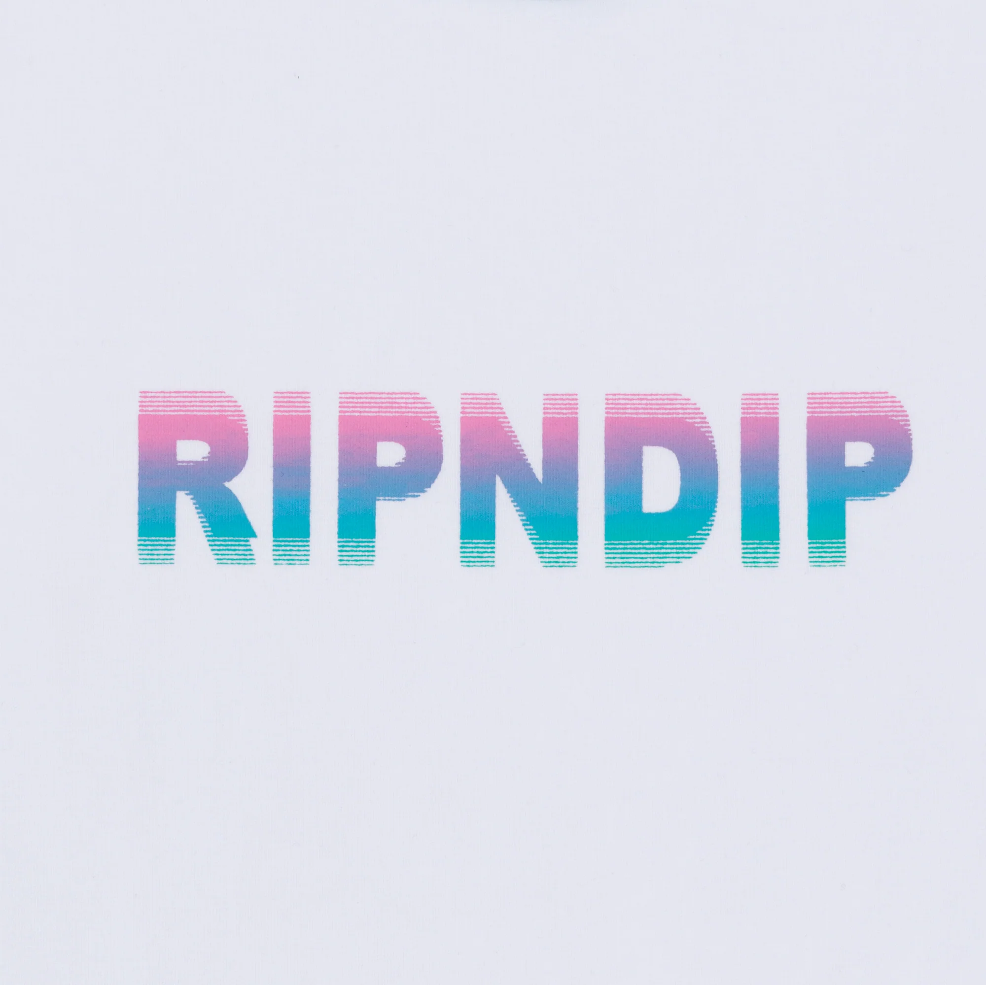 Digital Dream Cropped Ringer Tee (White/Blue) - Image 2
