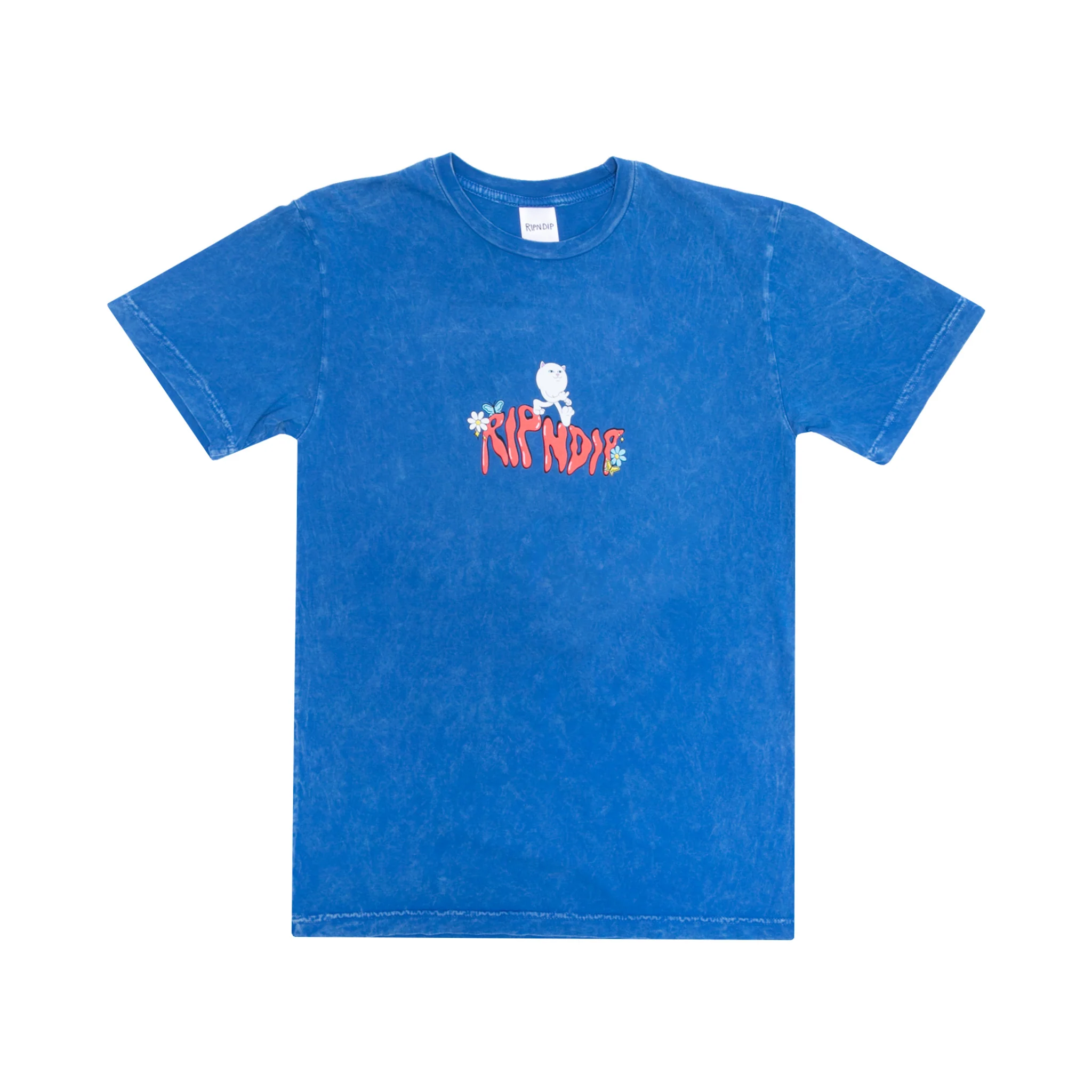 Dont Trip Tee (Cornflower Blue Mineral Wash) - Image 3