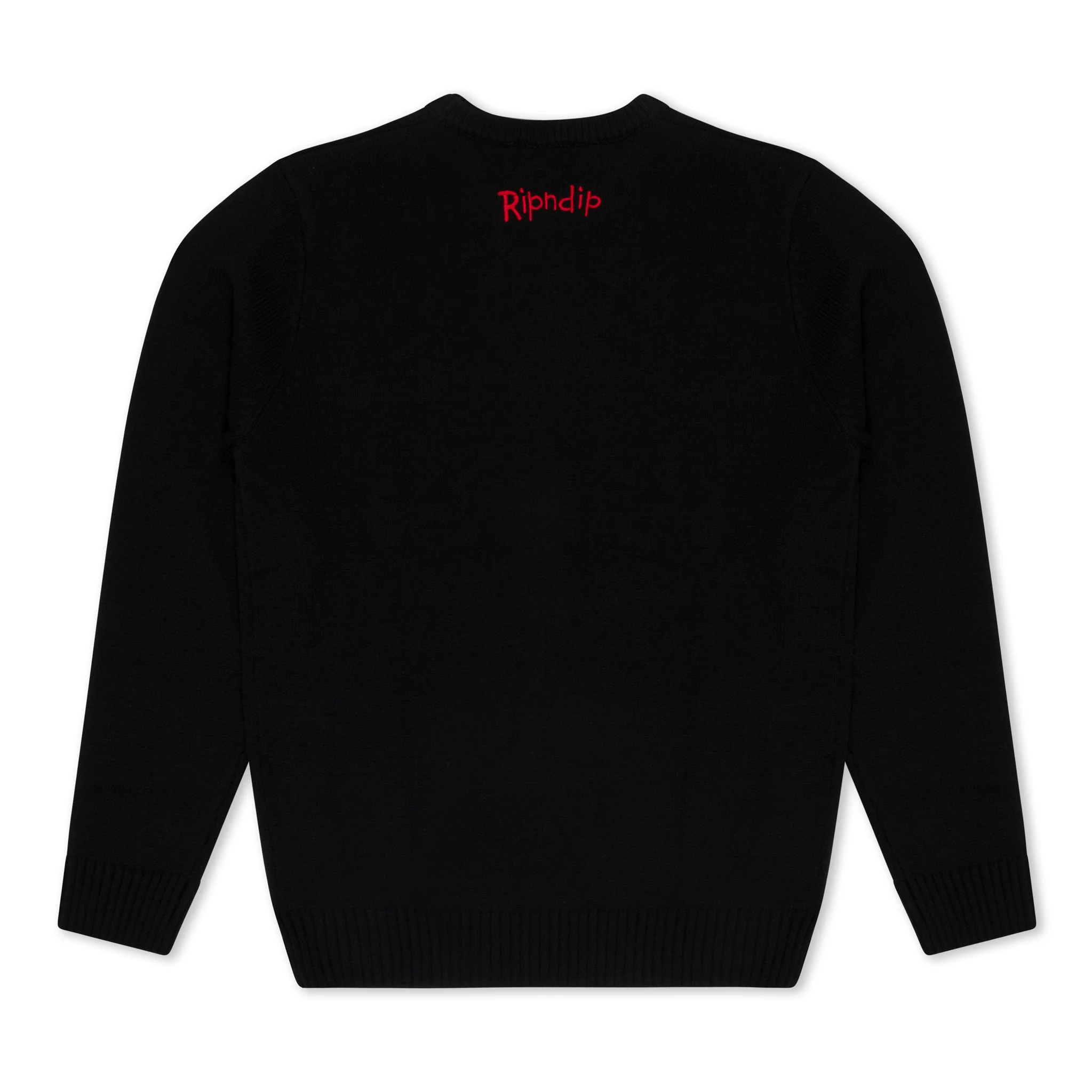 Down By The Seashore Knit Sweater (Black) - Image 3